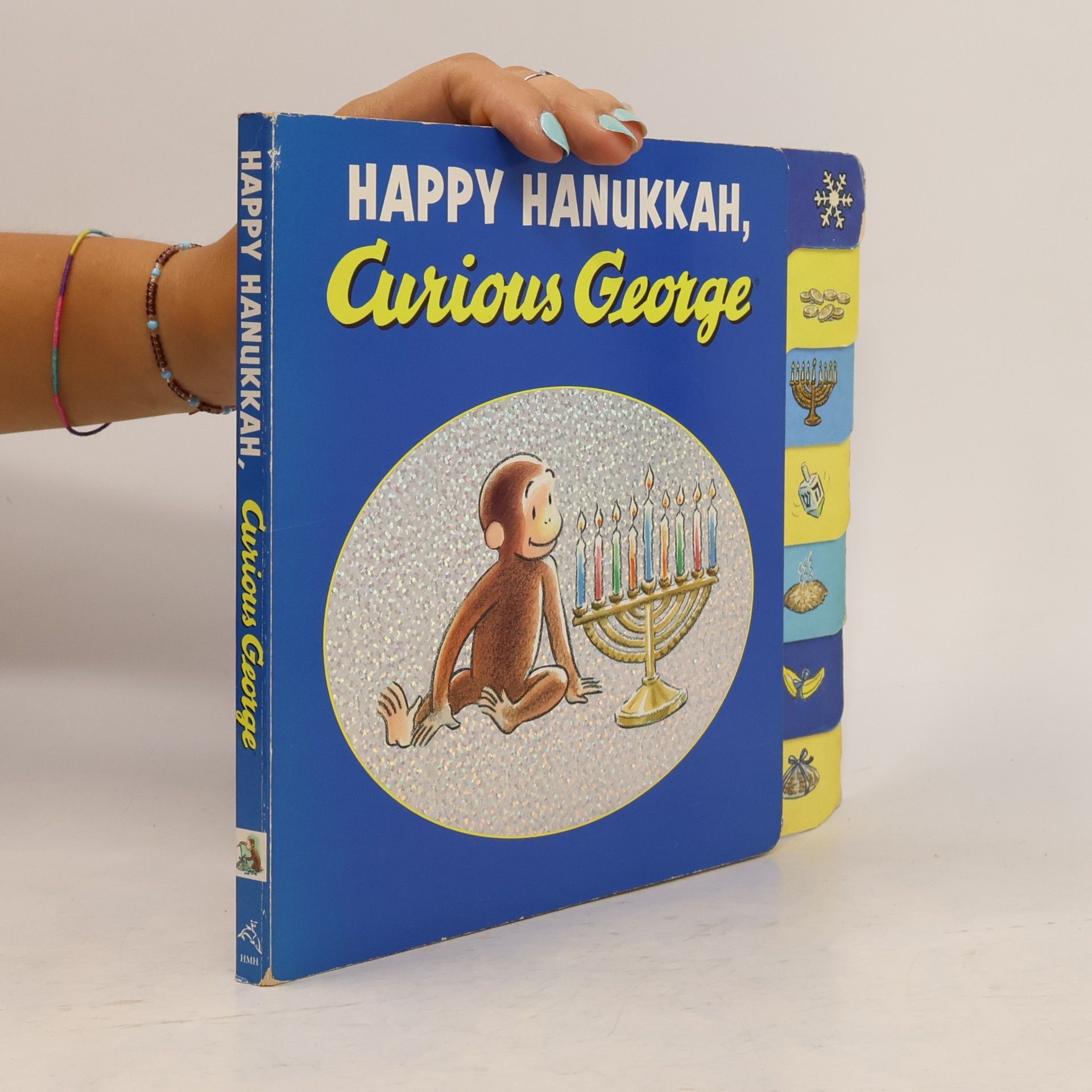 Margret Rey Happy Hanukkah, Curious George Tabbed Board Book