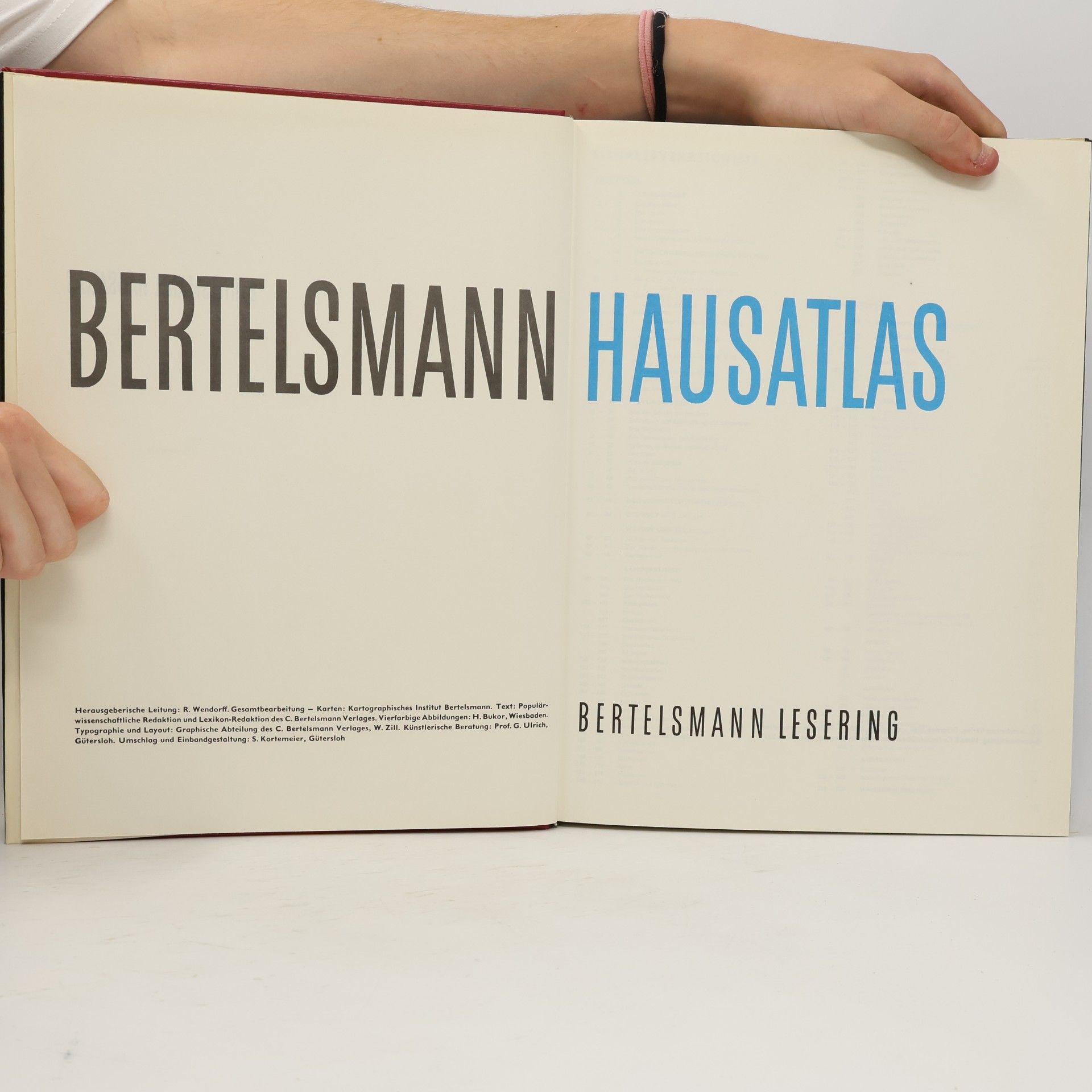 Autorenkollektiv Bertelsmann Hausatlas