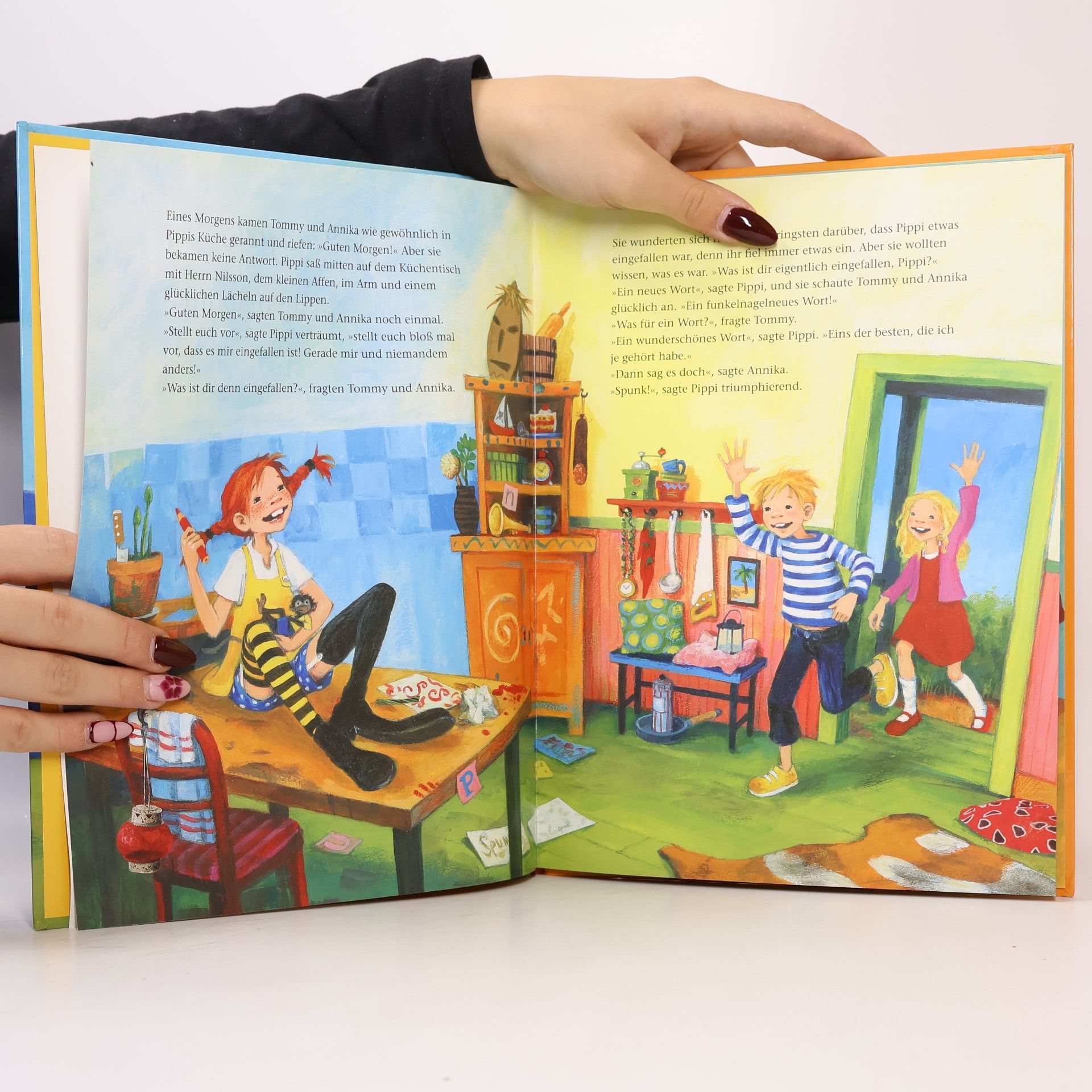Astrid Lindgren Pippi findet einen Spunk