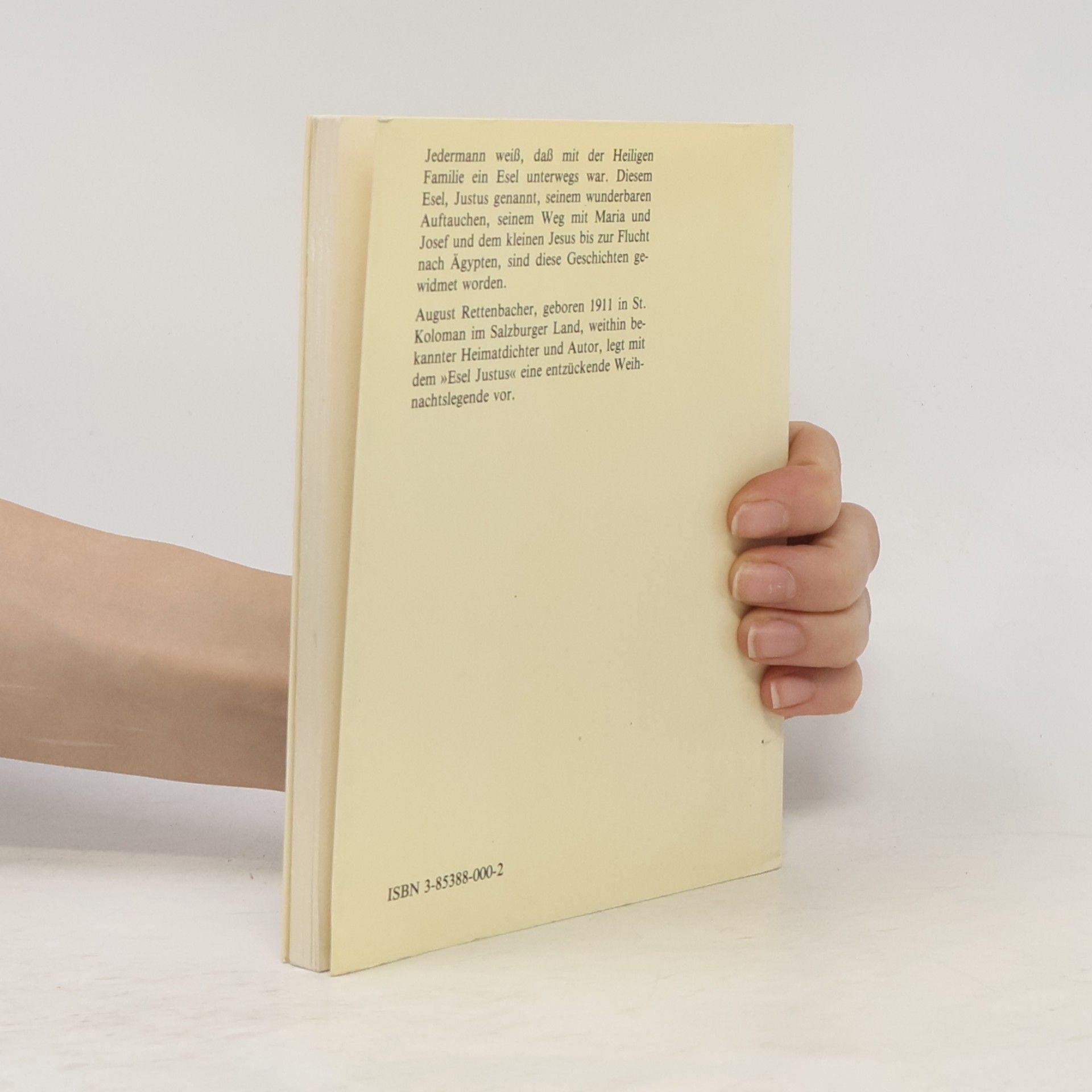 August Rettenbacher Der Esel Justus