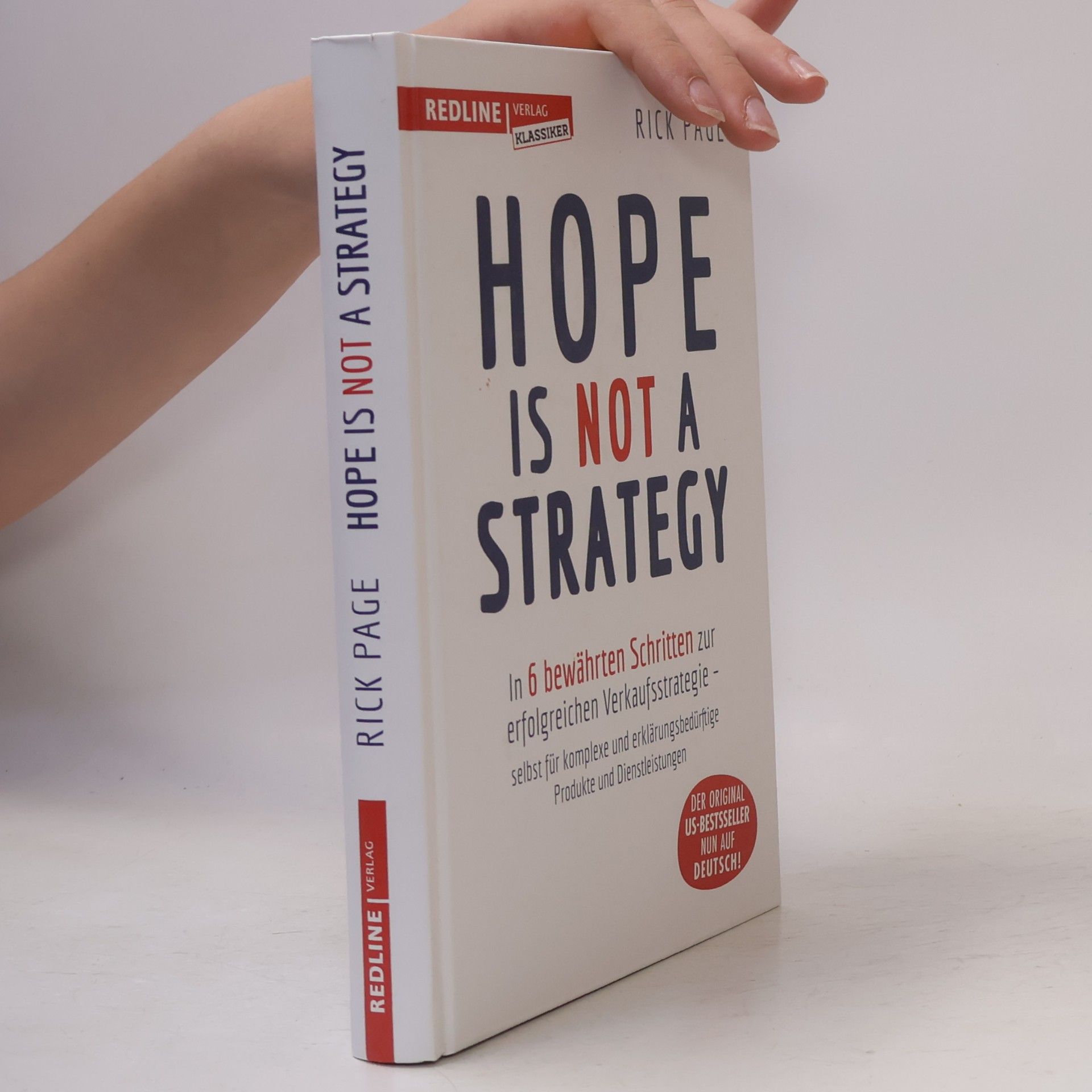 Rick Page Hope is not a strategy