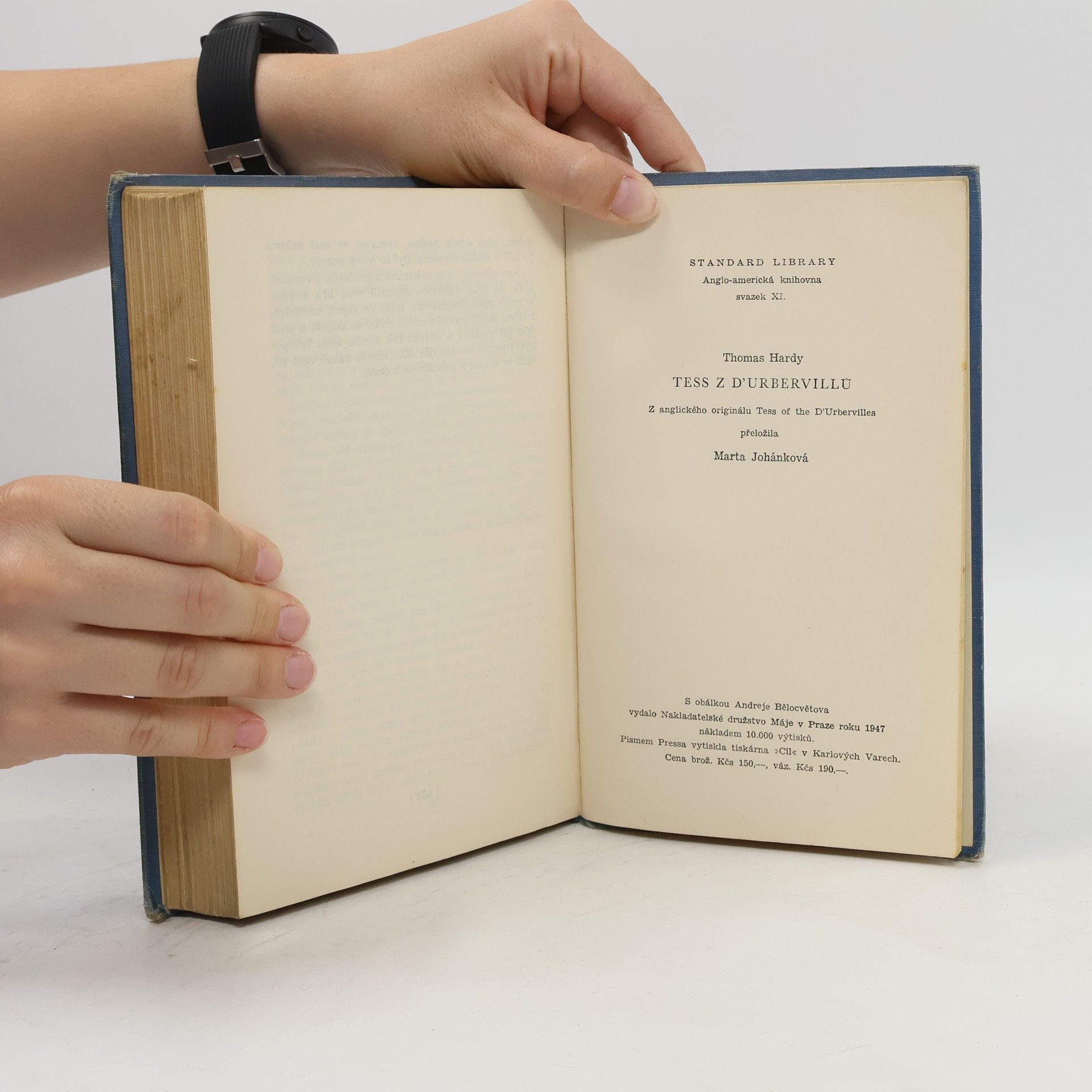 Thomas Hardy Tess z d'Urbervillů