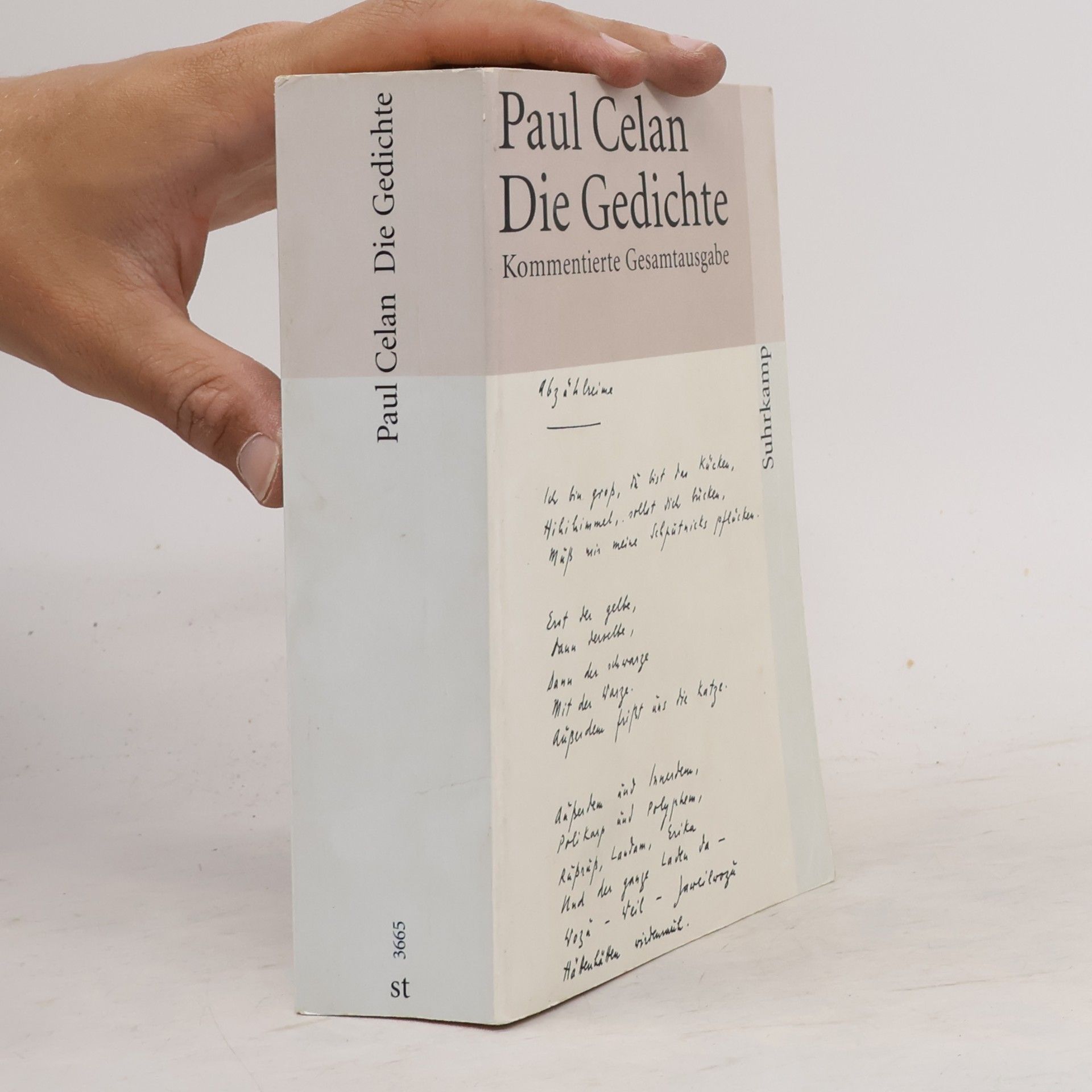 Paul Celan Die Gedichte