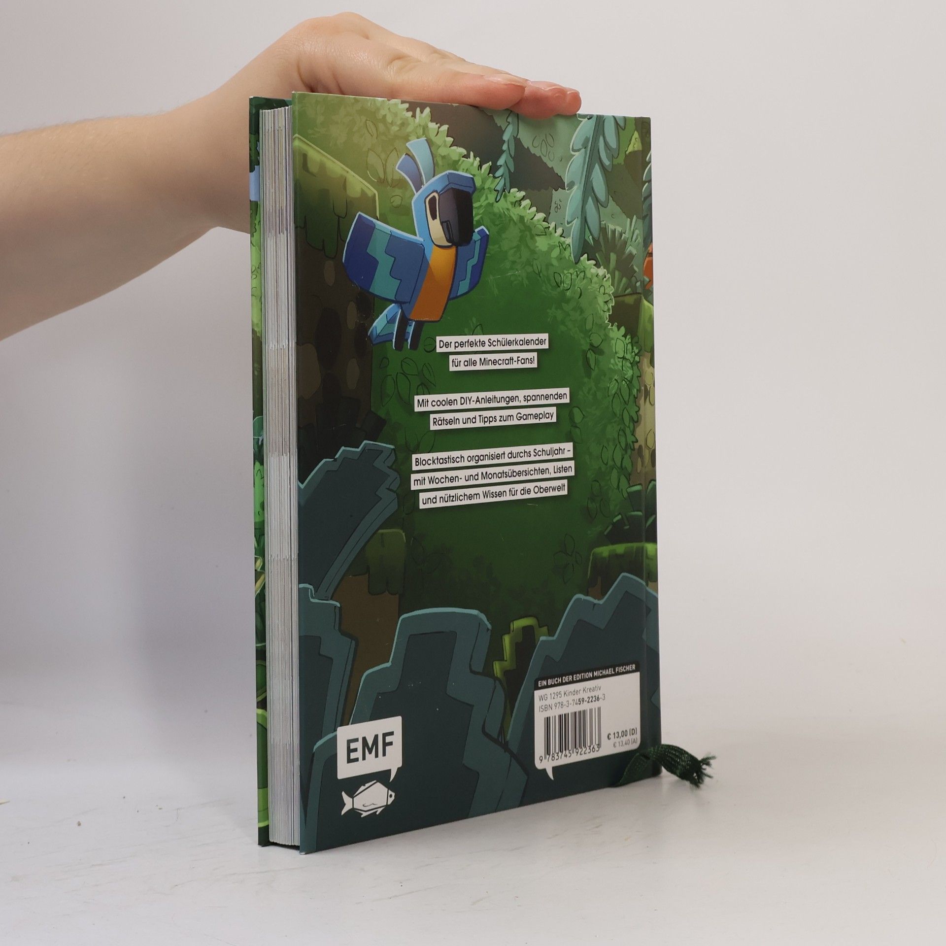 Silvia Schroer Der Schülerkalender für Minecraft-Fans 2024/2025