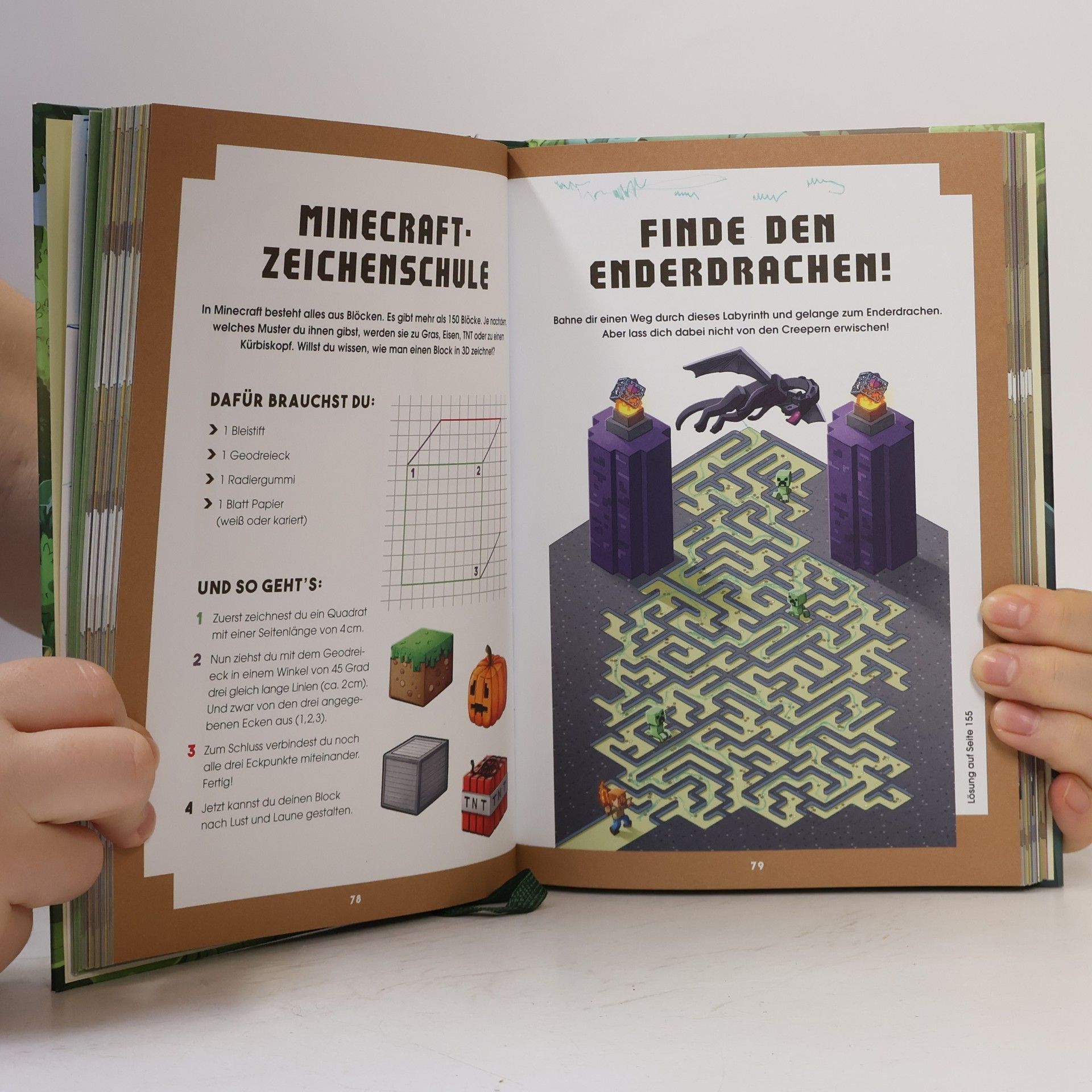 Silvia Schroer Der Schülerkalender für Minecraft-Fans 2024/2025