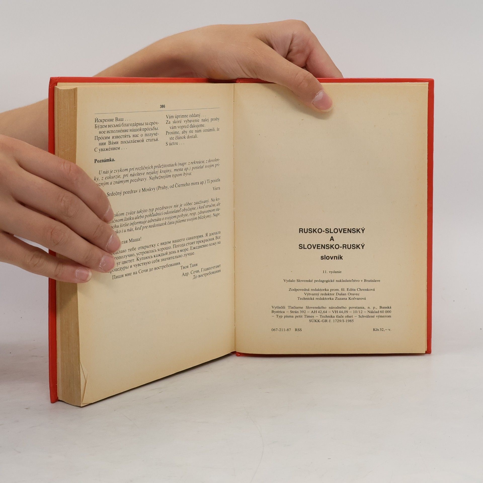 Autorenkollektiv Rusko-slovenský a slovensko-ruský slovník