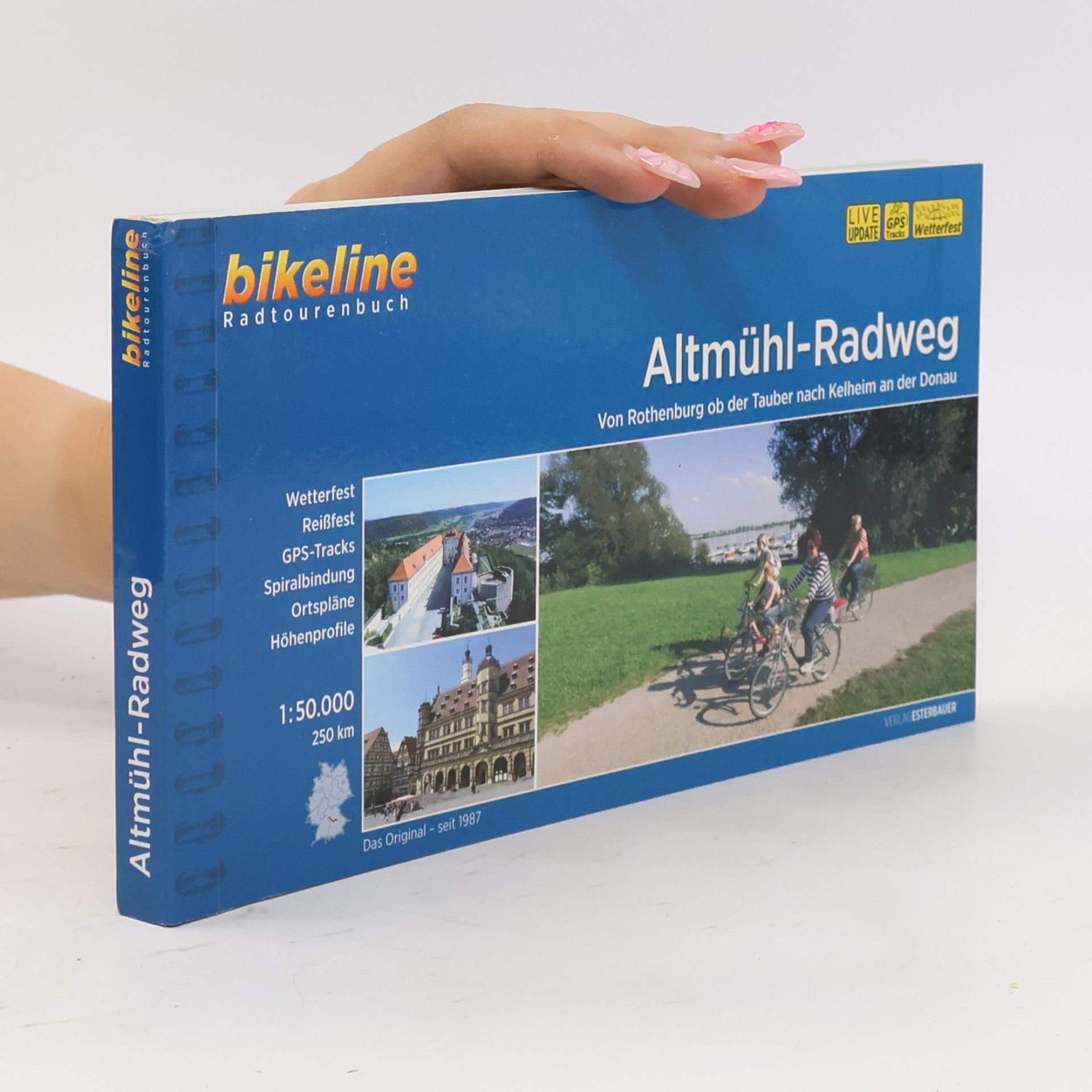 Kolektiv autorů bikeline Radtourenbuch: Altmühl-Radweg
