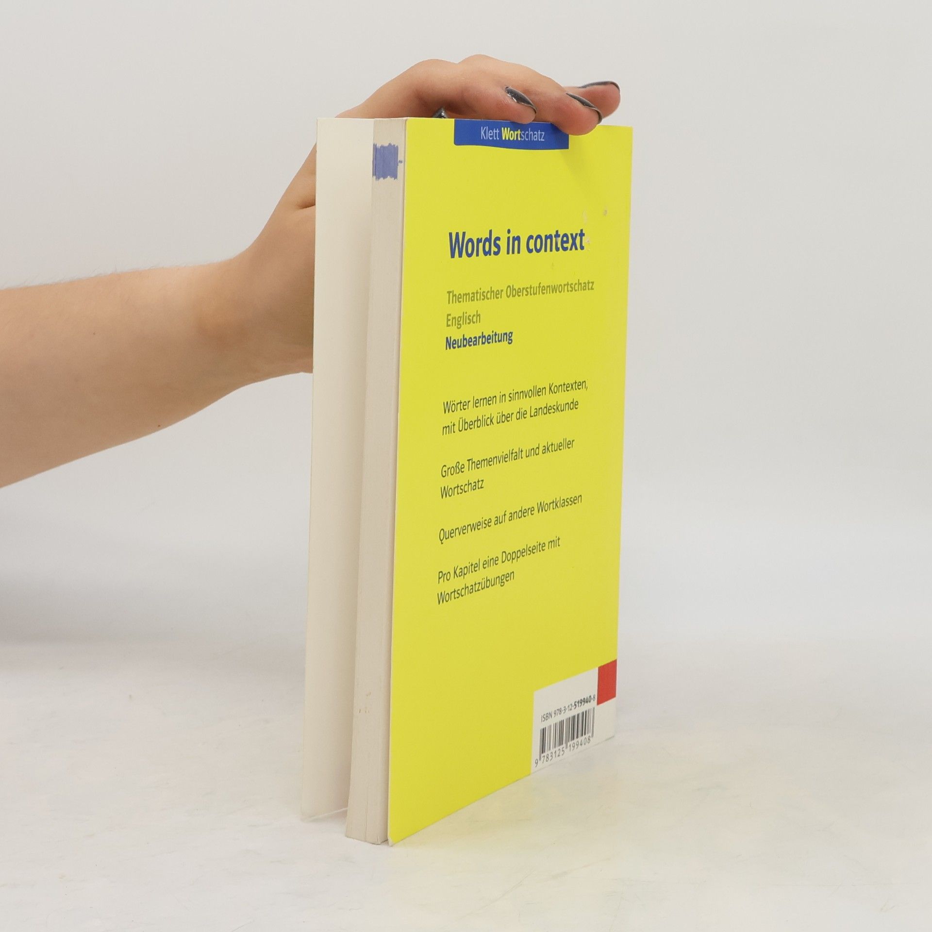 Louise Carleton Gertsch Words in context, Thematischer Oberstufenwortschatz Englisch Neubearbeitung