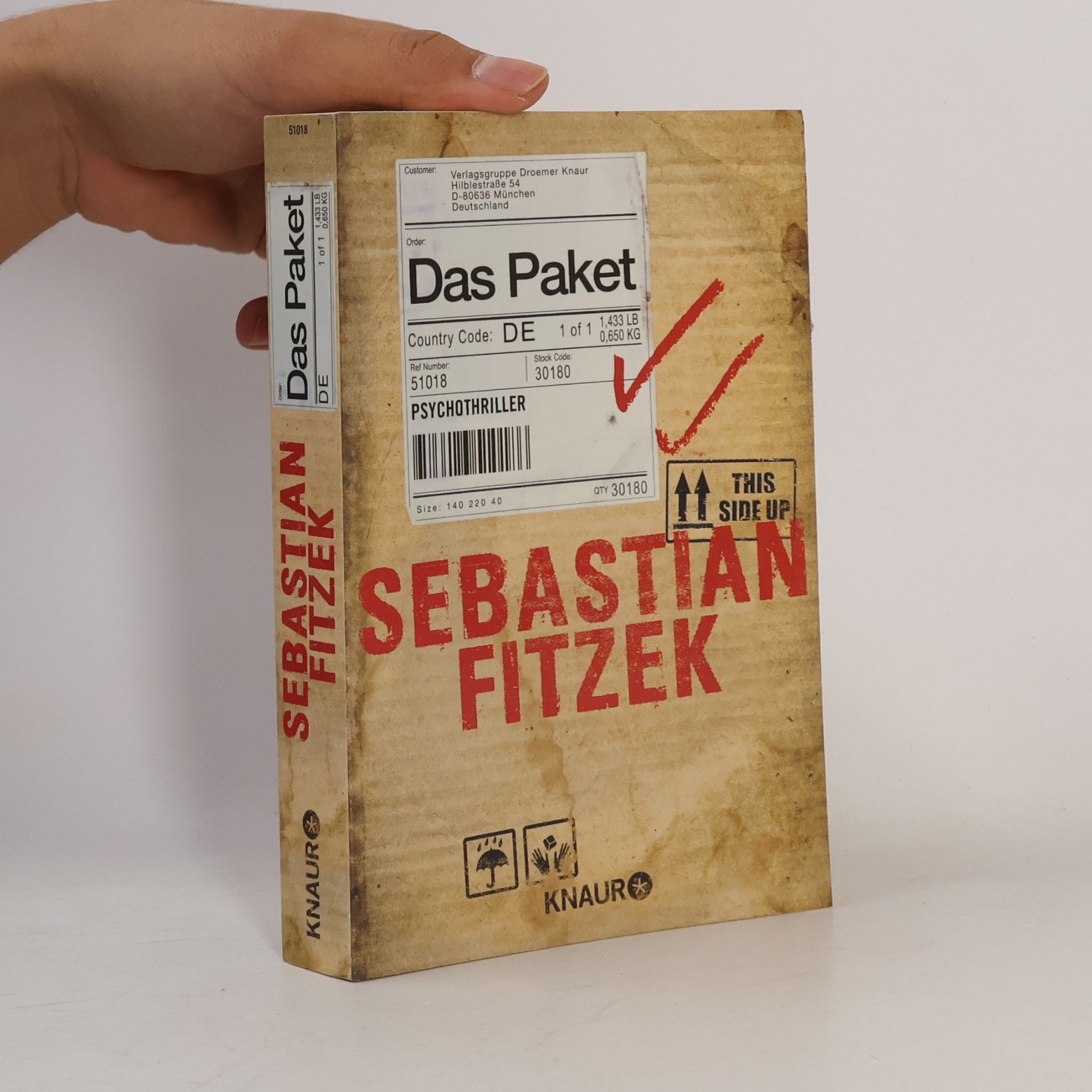 Sebastian Fitzek Das Paket