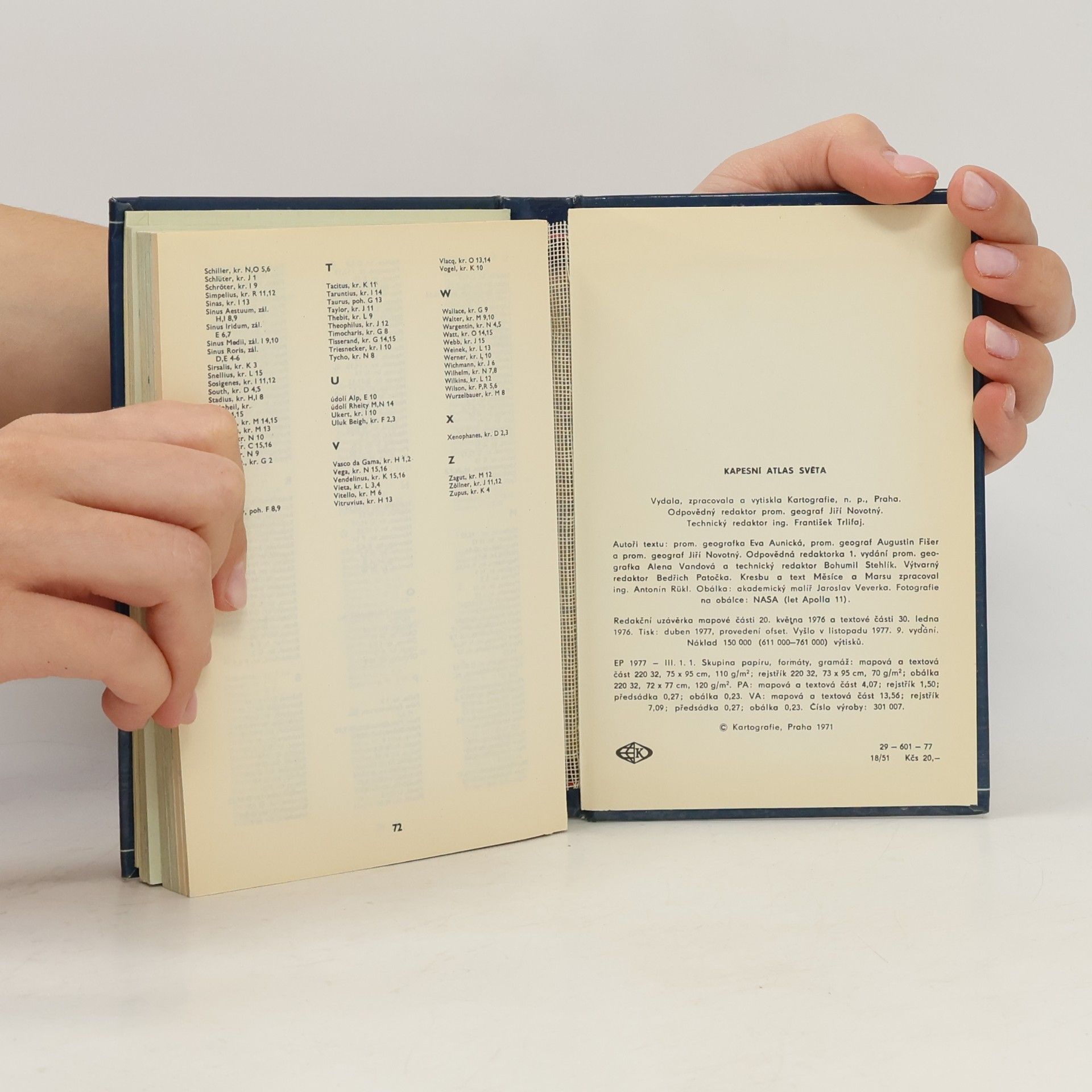 Augustin Fišer Kapesní atlas světa