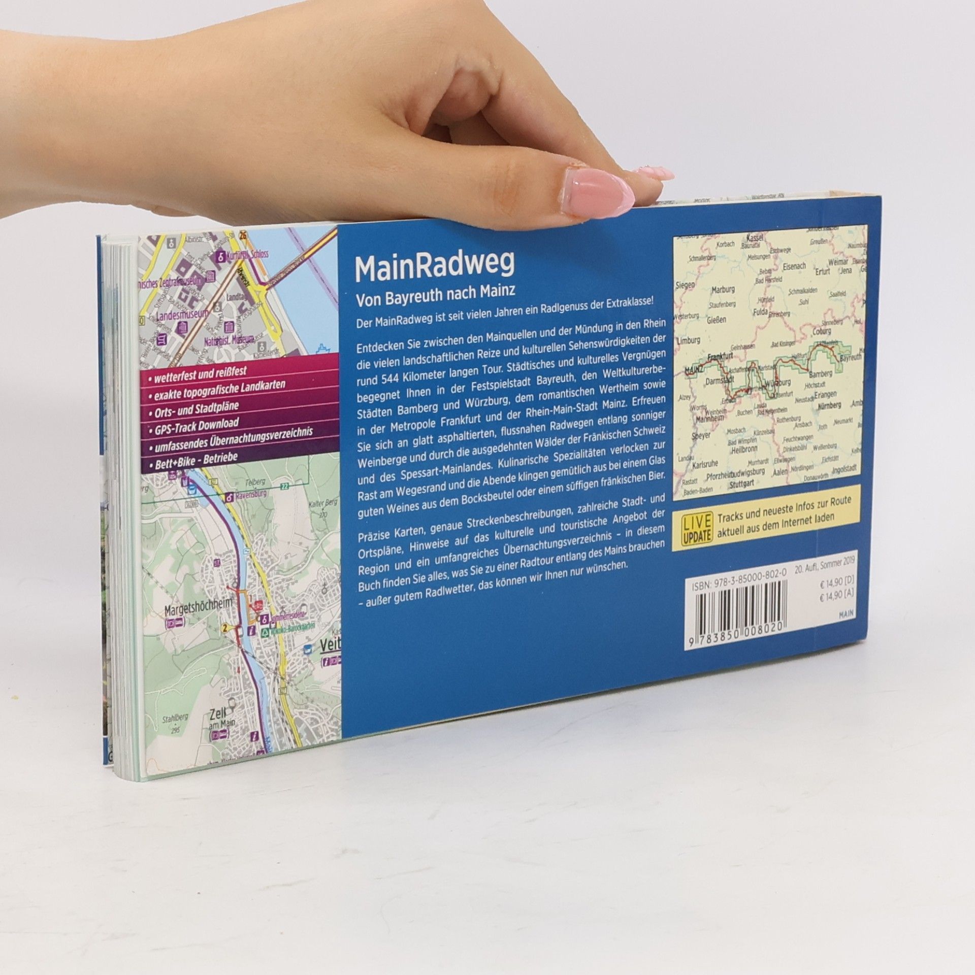 Esterbauer Verlag Bikeline: MainRadweg