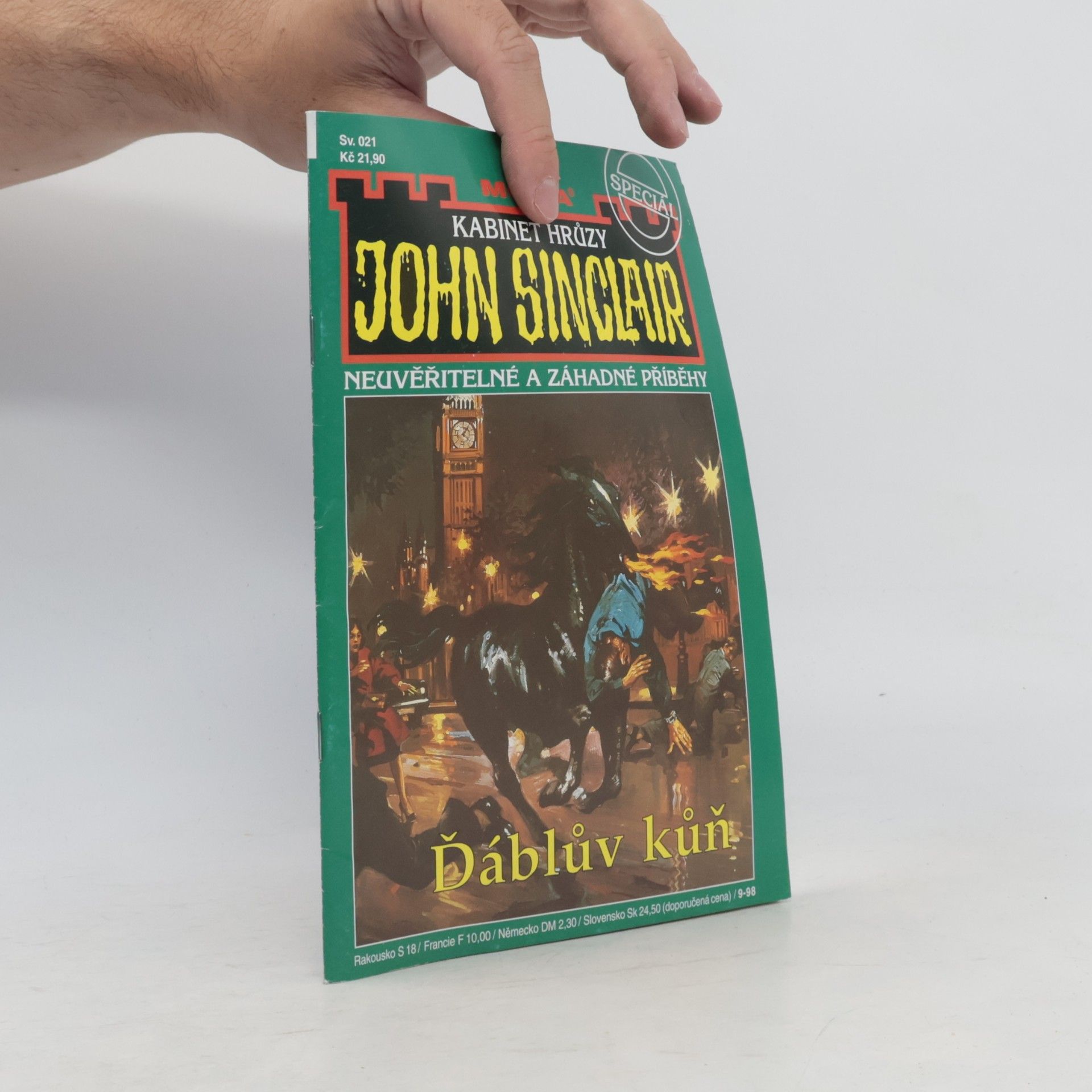 Jason Dark Ďáblův kůň