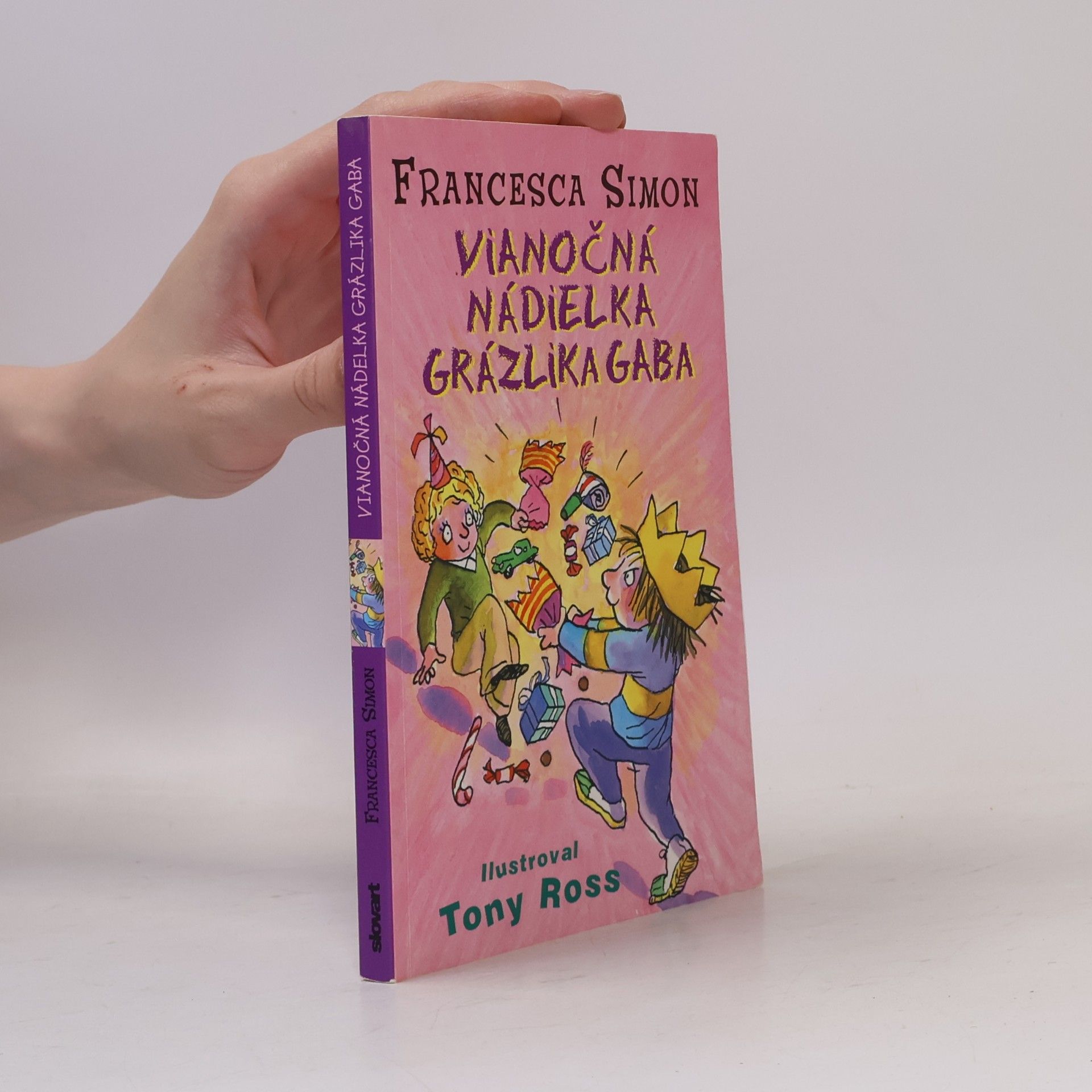 Francesca Simon Vianočná nádielka Grázlika Gaba