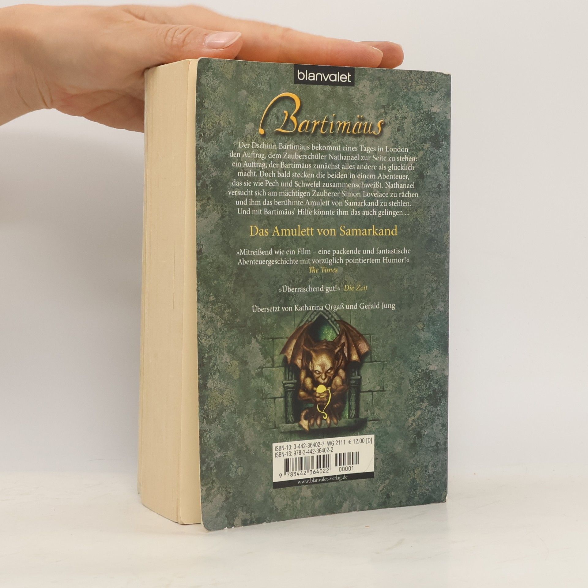 Jonathan Stroud Bartimäus: Das Amulett von Samarkand