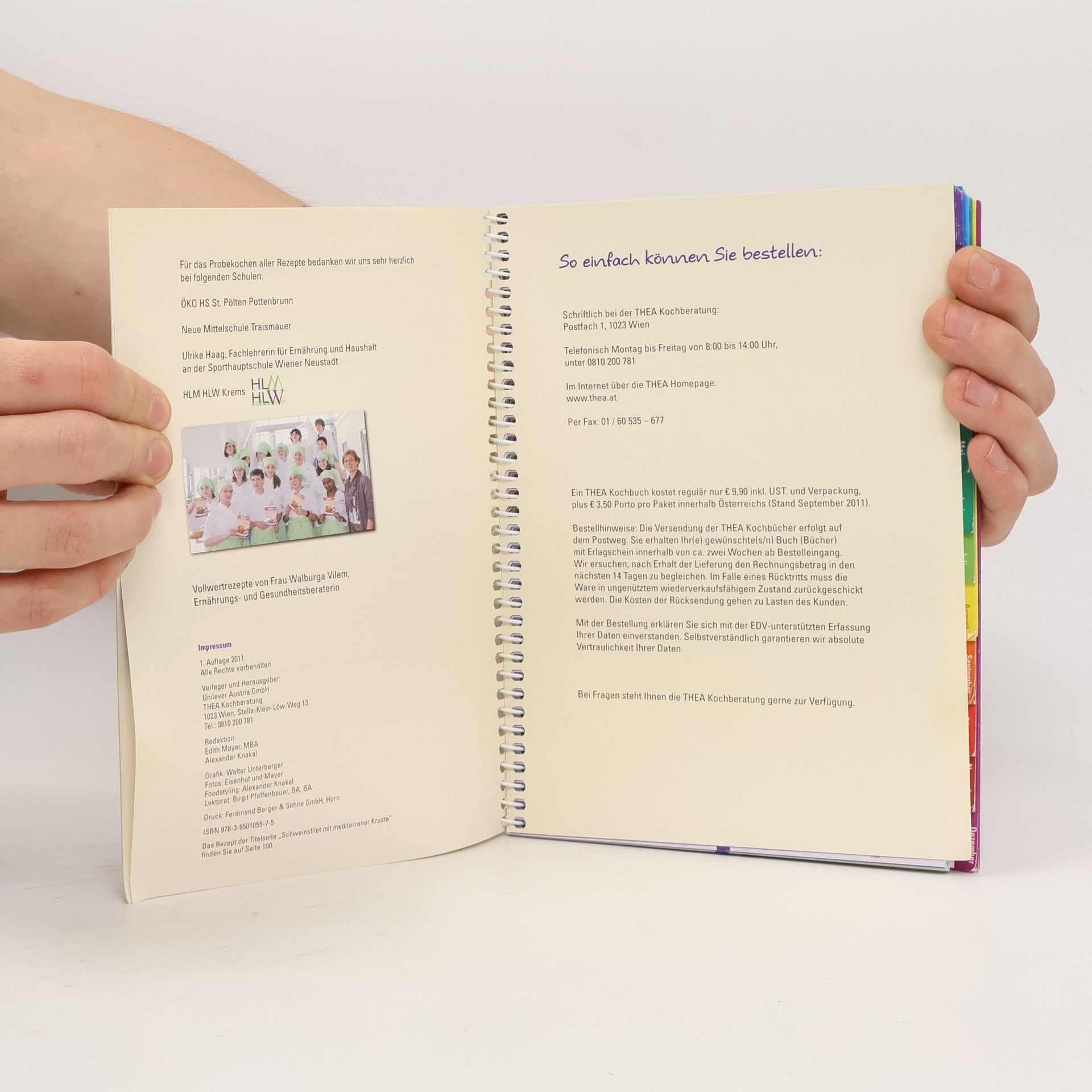 Autorenkollektiv Thea Kochbuch Nr. 21: Was koche ich heute? 365 köstliche Thea Rezepte für jeden Tag!