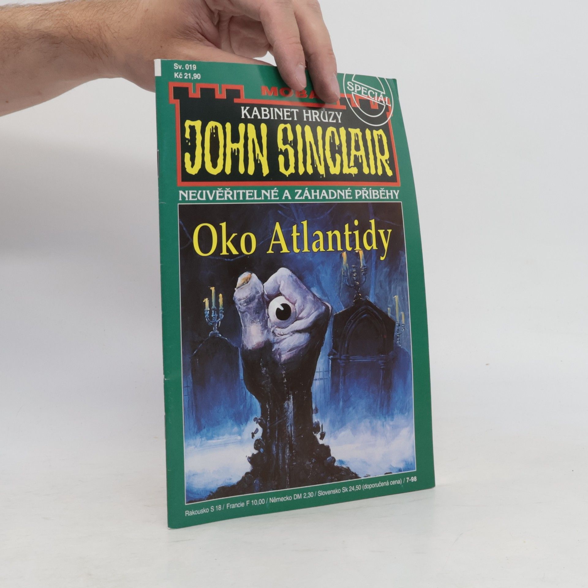 Helmut Rellergerd Kabinet hrůzy - 19: Oko Atlantidy