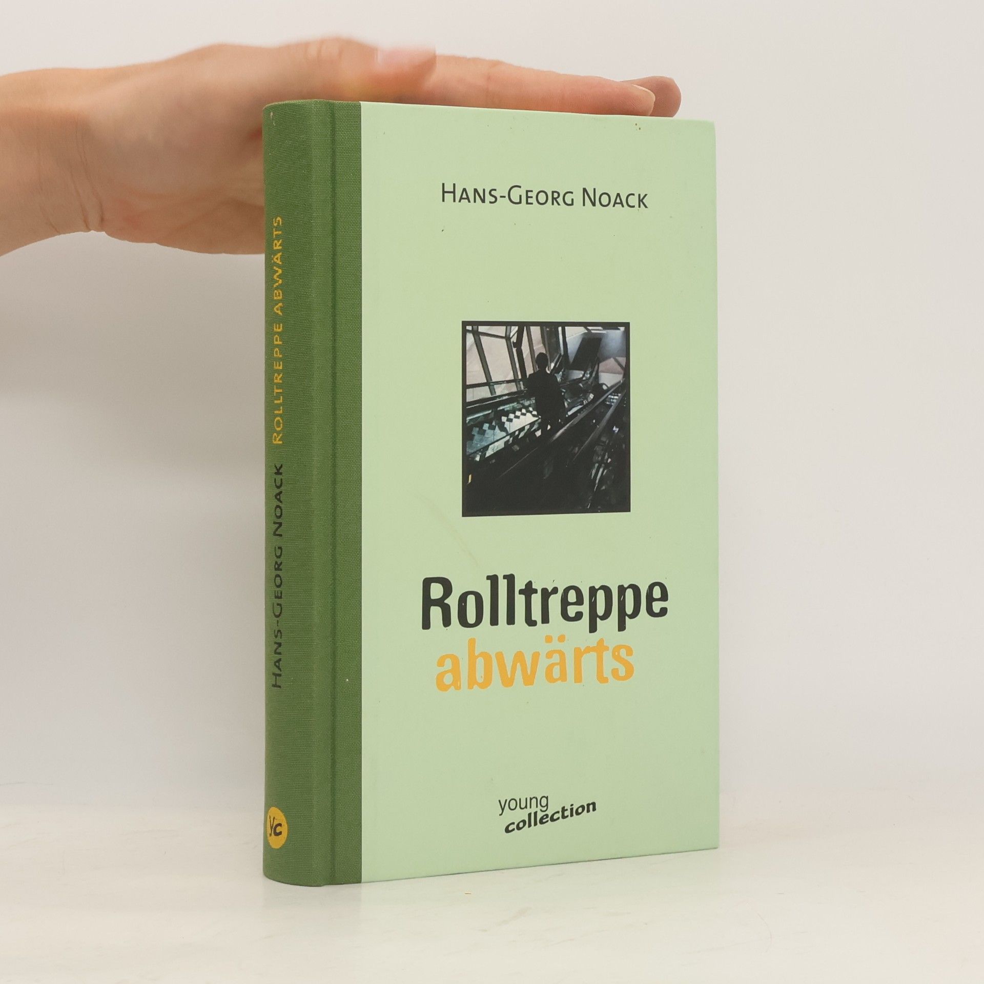 Hans Noack Rolltreppe abwärts