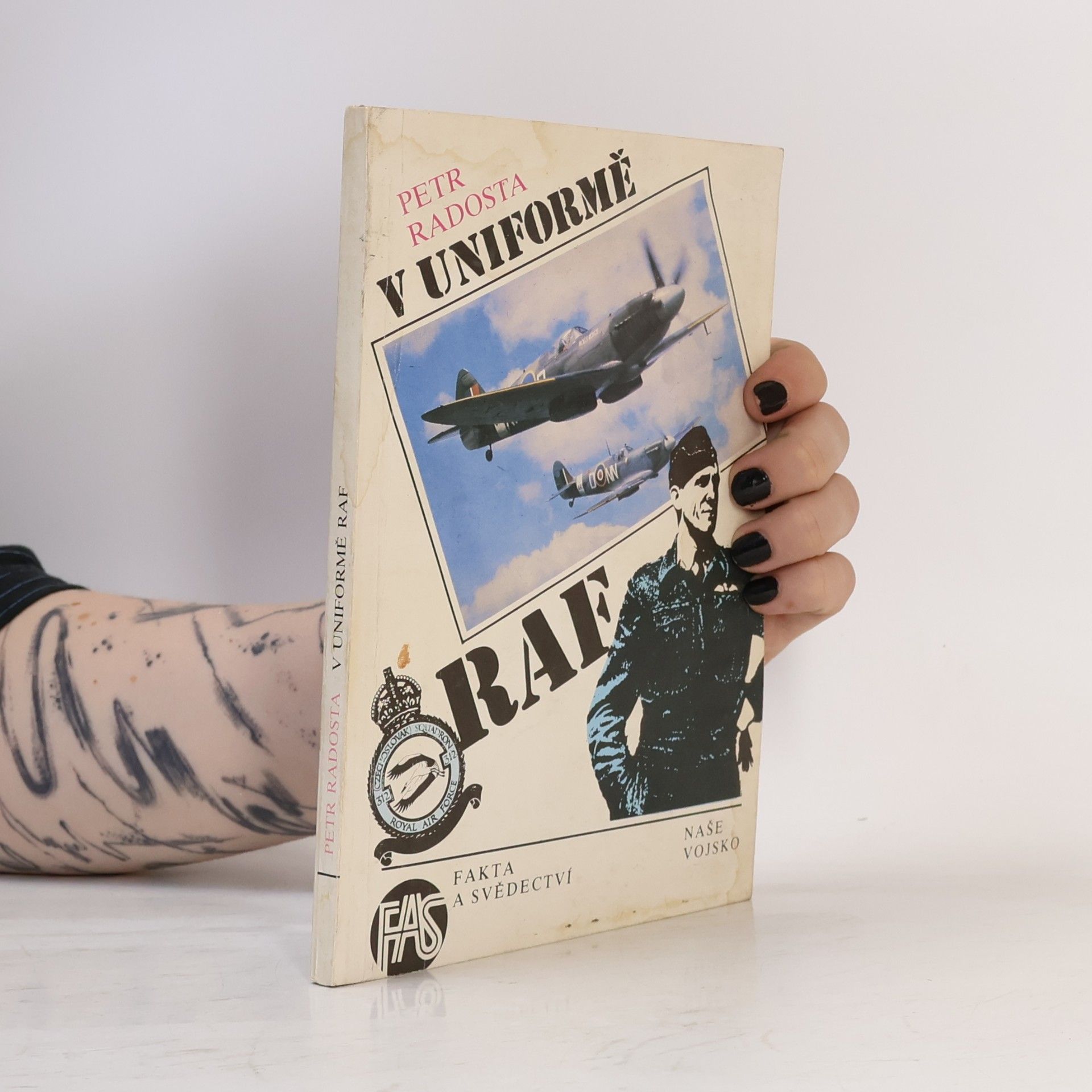 Petr Radosta V uniformě RAF