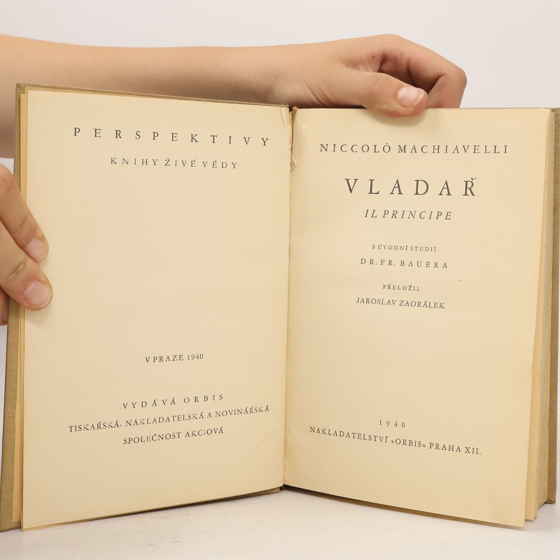 Niccolò Machiavelli Vladař