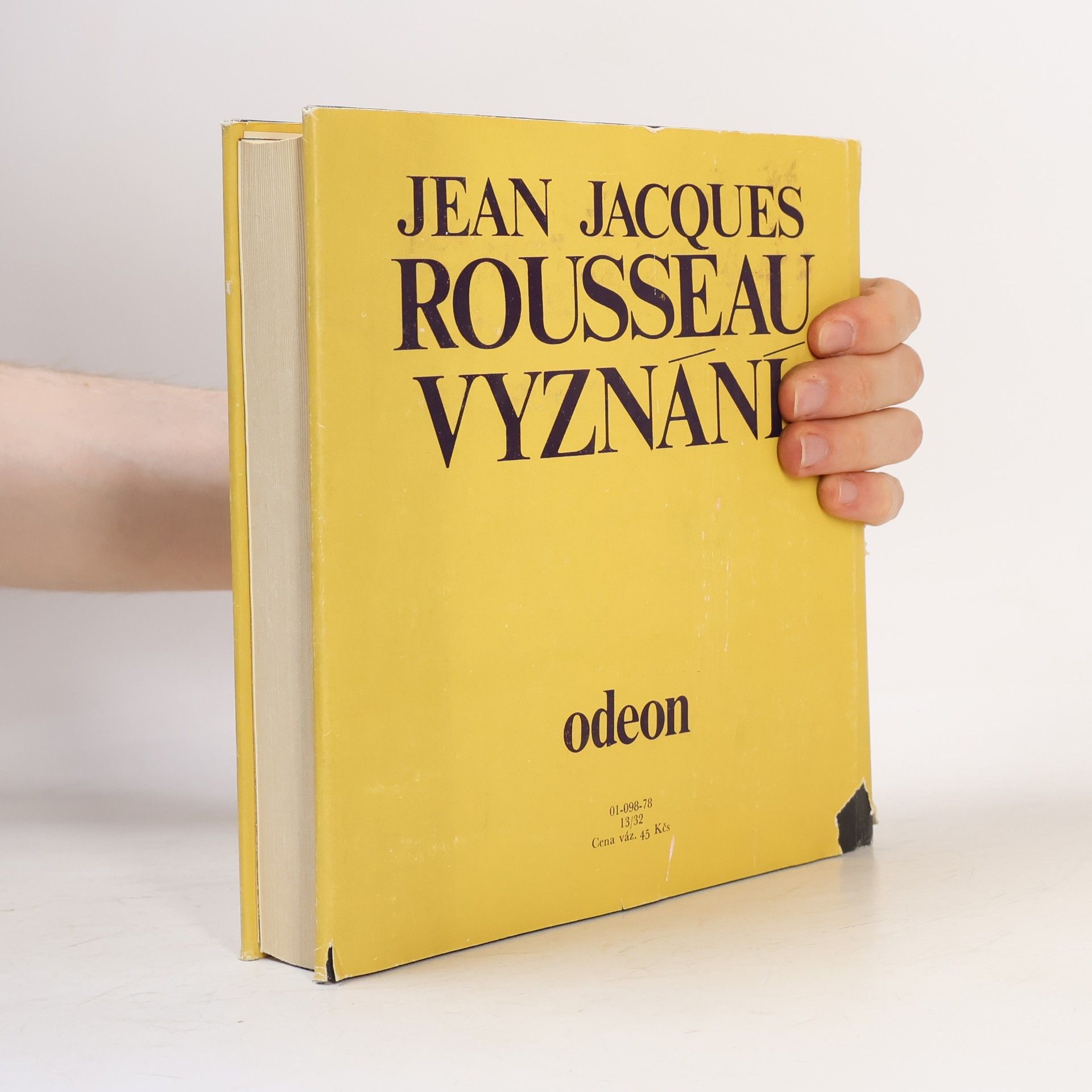 Jean Jacques Rousseau Vyznání