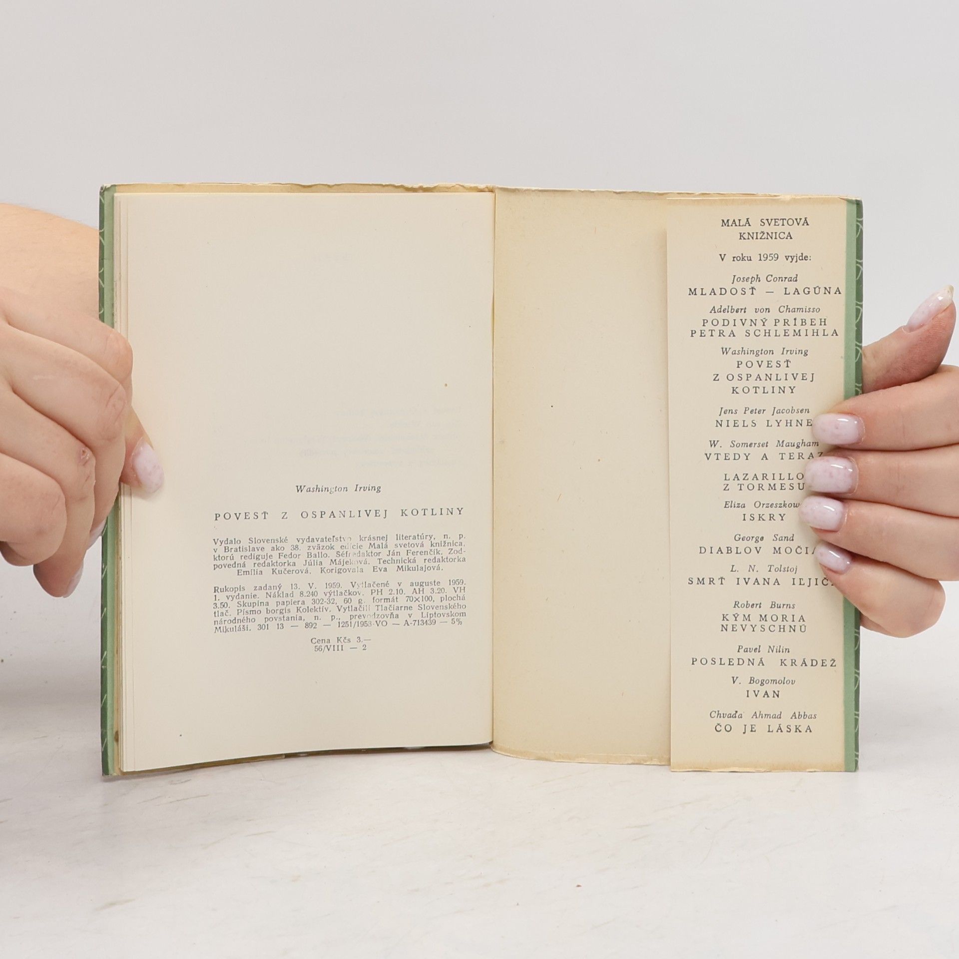 Washington Irving Povesť z Ospanlivej kotliny