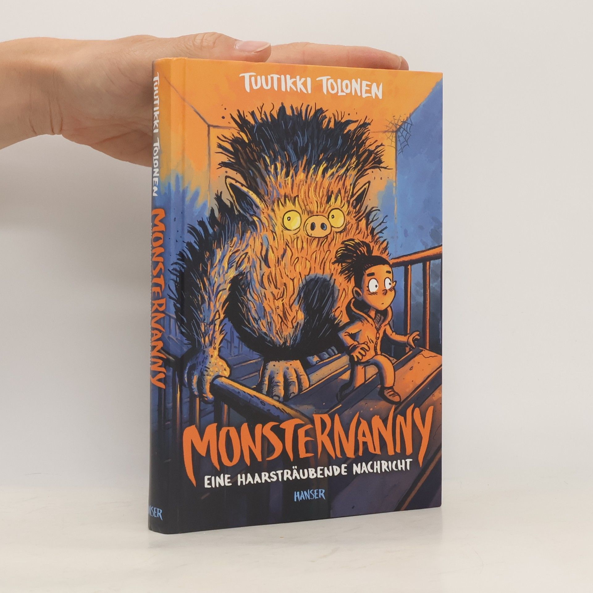 Tuutikki Tolonen Eine haarsträubende Nachricht / Monsternanny Bd.3