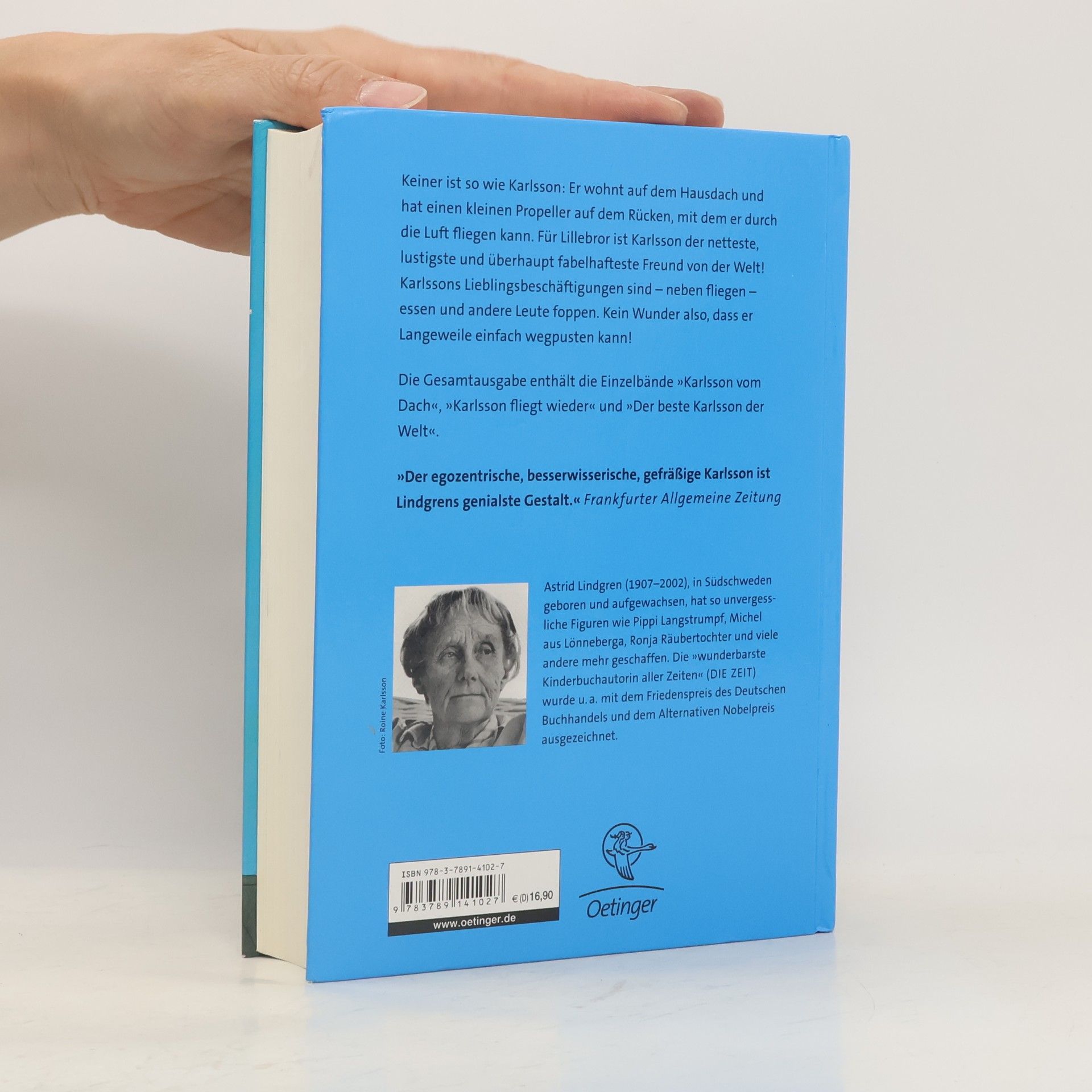 Astrid Lindgren Karlsson vom Dach