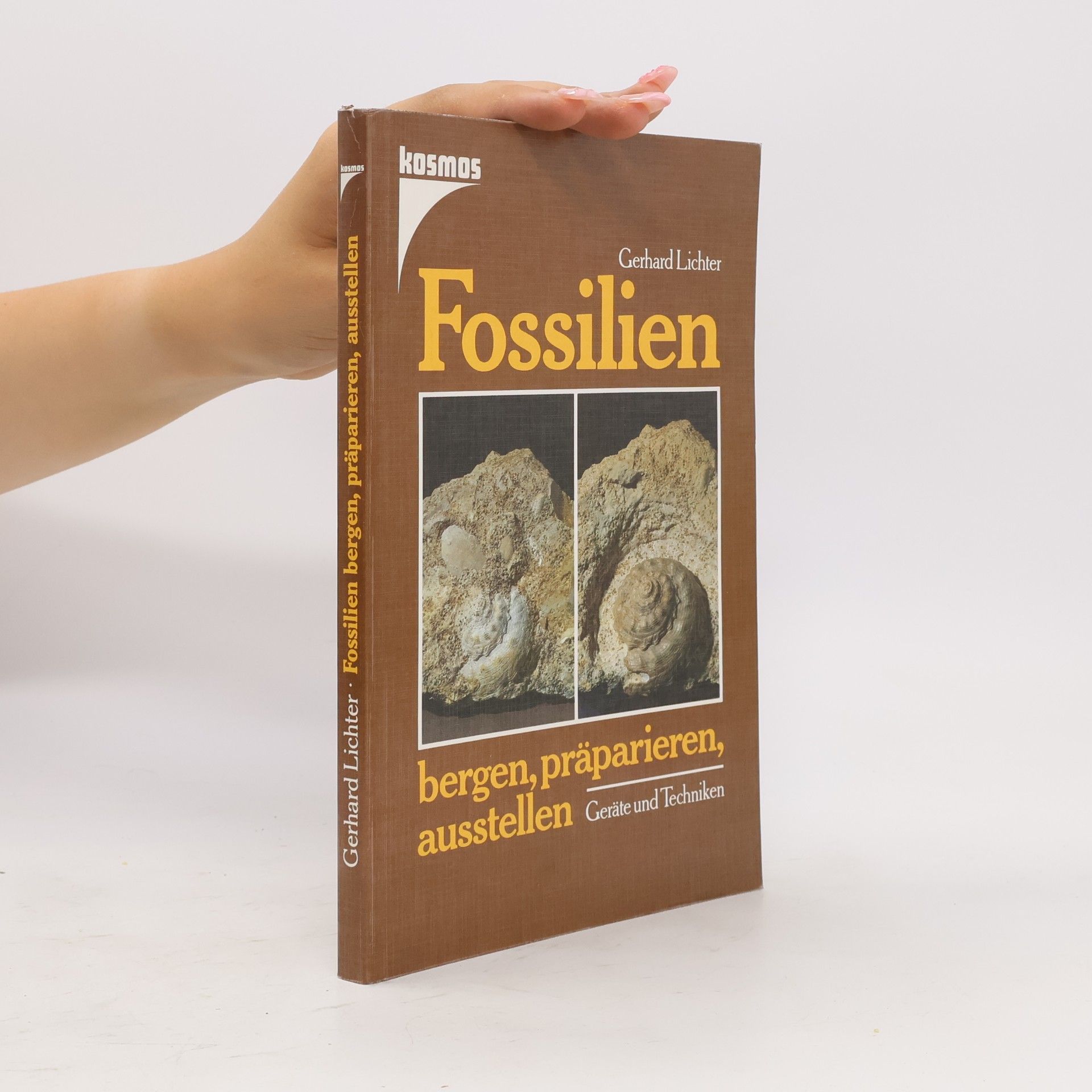 Gerhard Lichter Fossilien bergen, präparieren, ausstellen