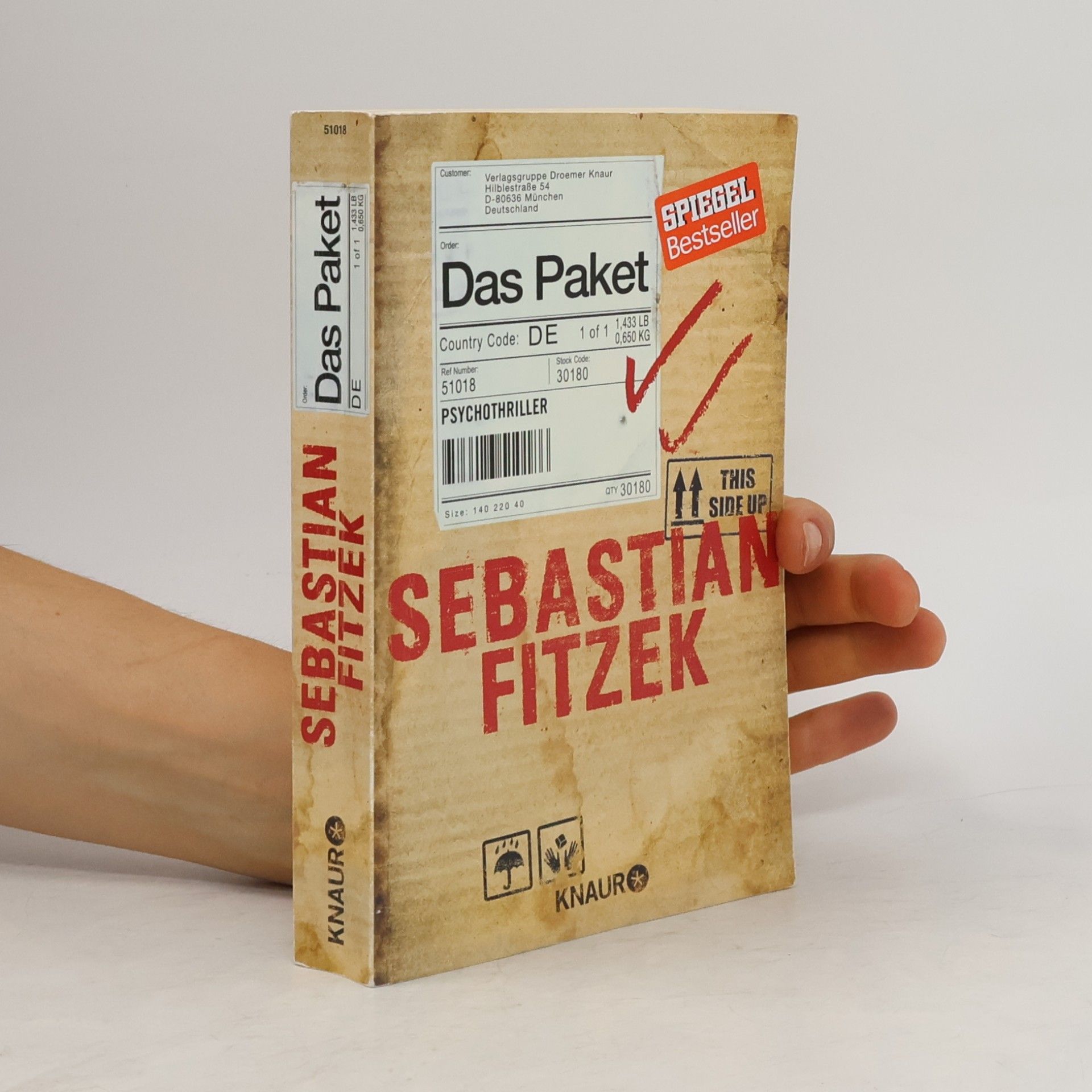Sebastian Fitzek Das Paket