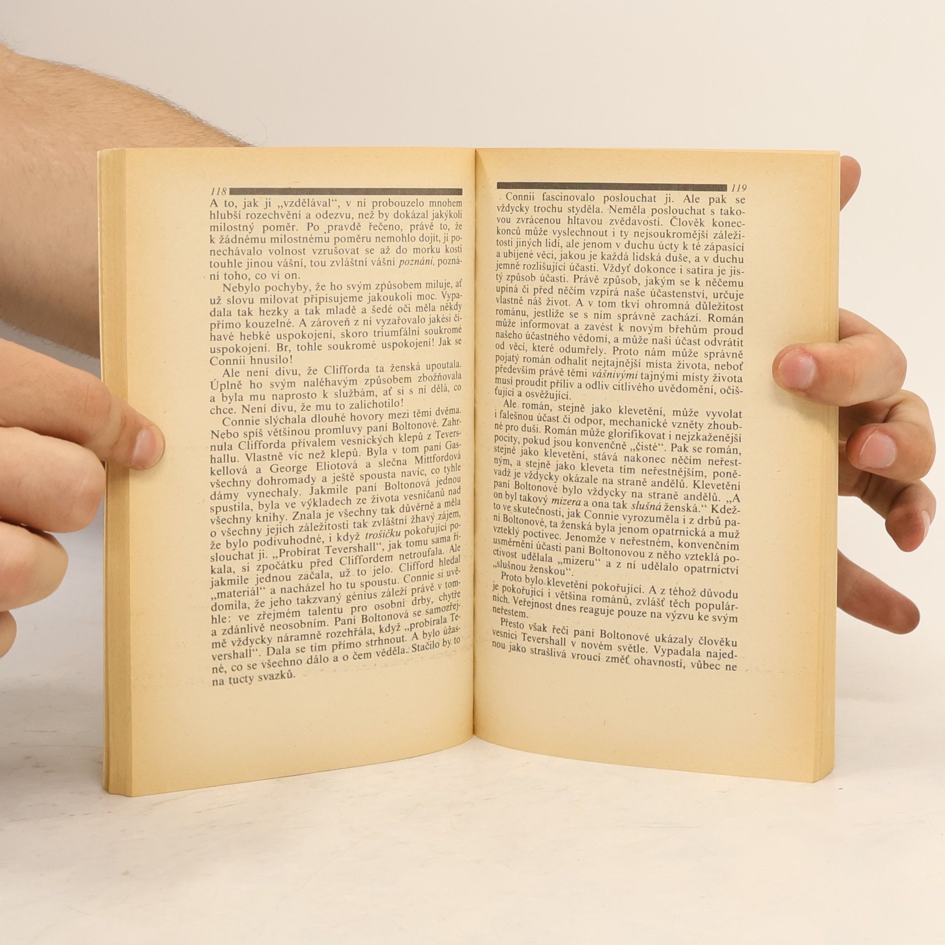 D. H. Lawrence Milenec lady Chatterleyové