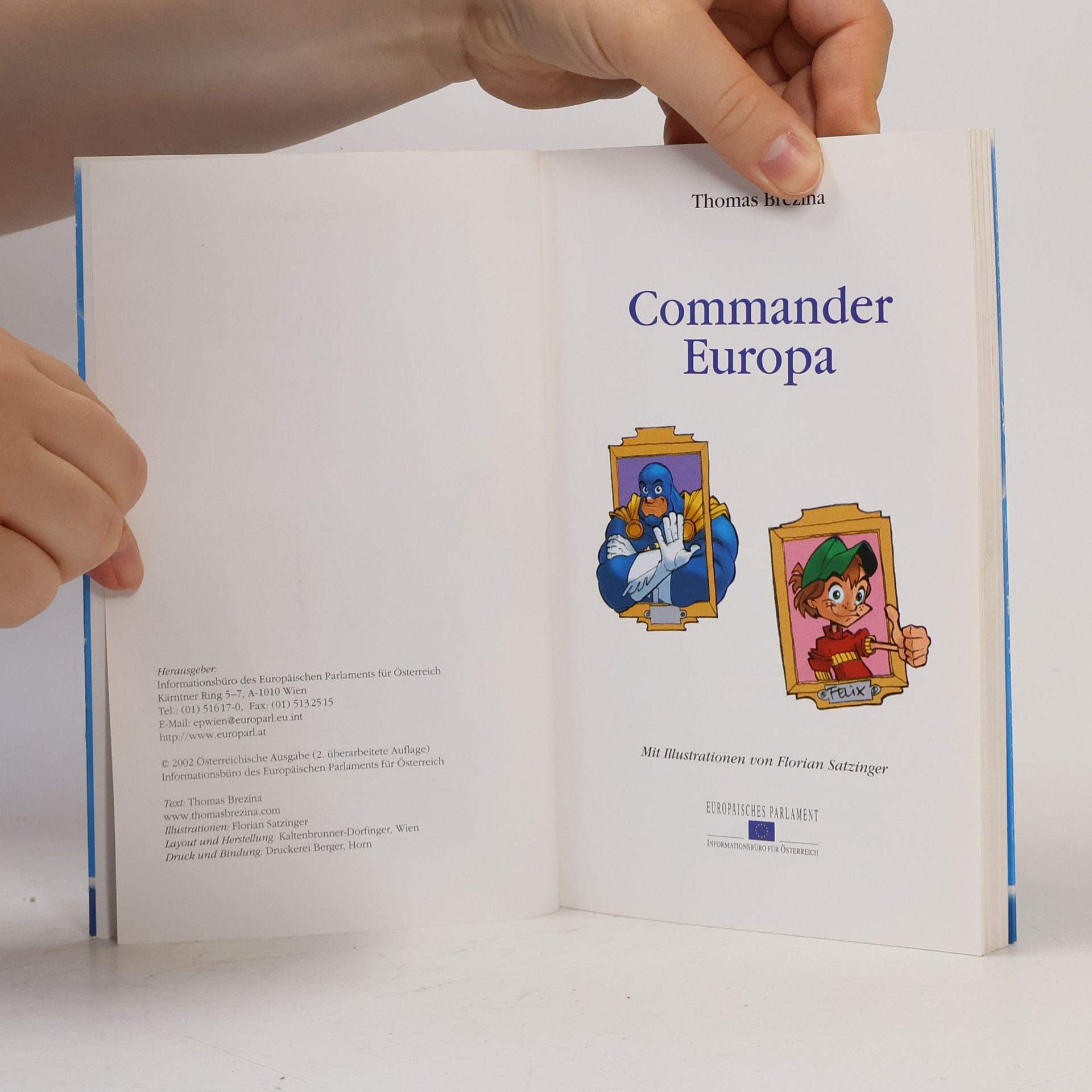 Thomas Brezina Commander Europa