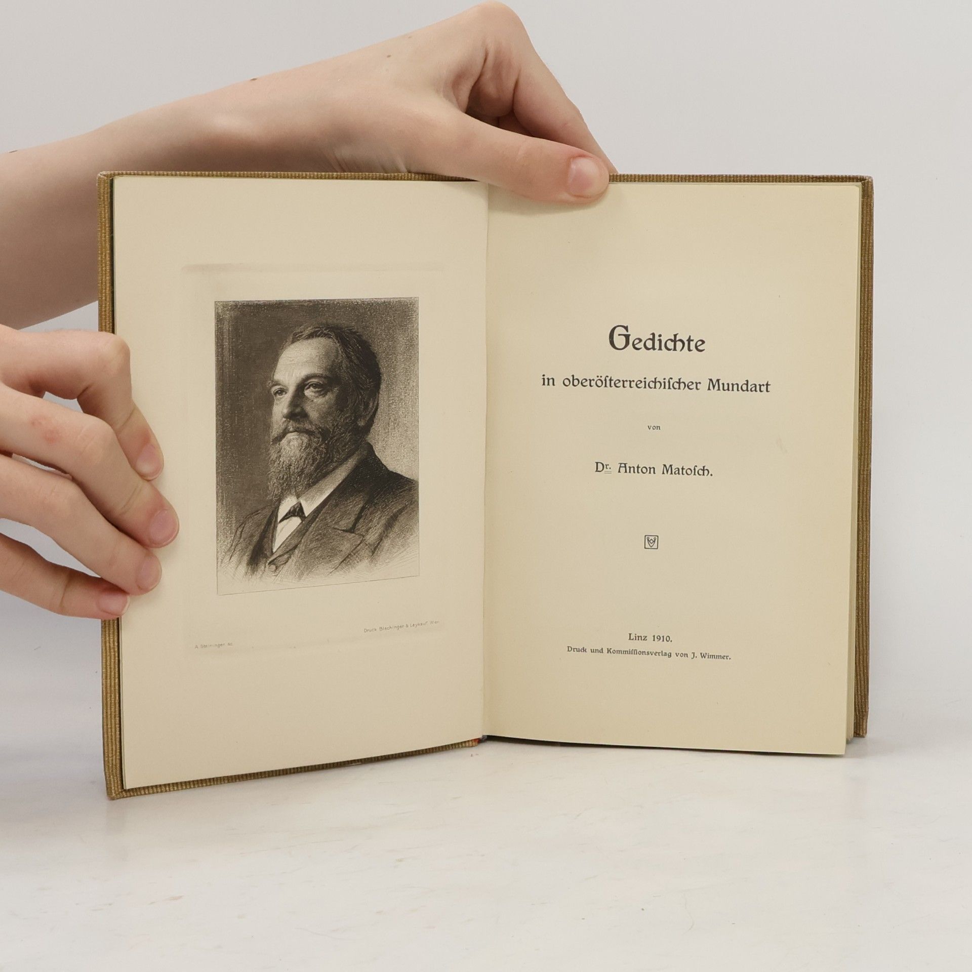 Anton Matosch Gedichte in oberösterreichischer Mundart