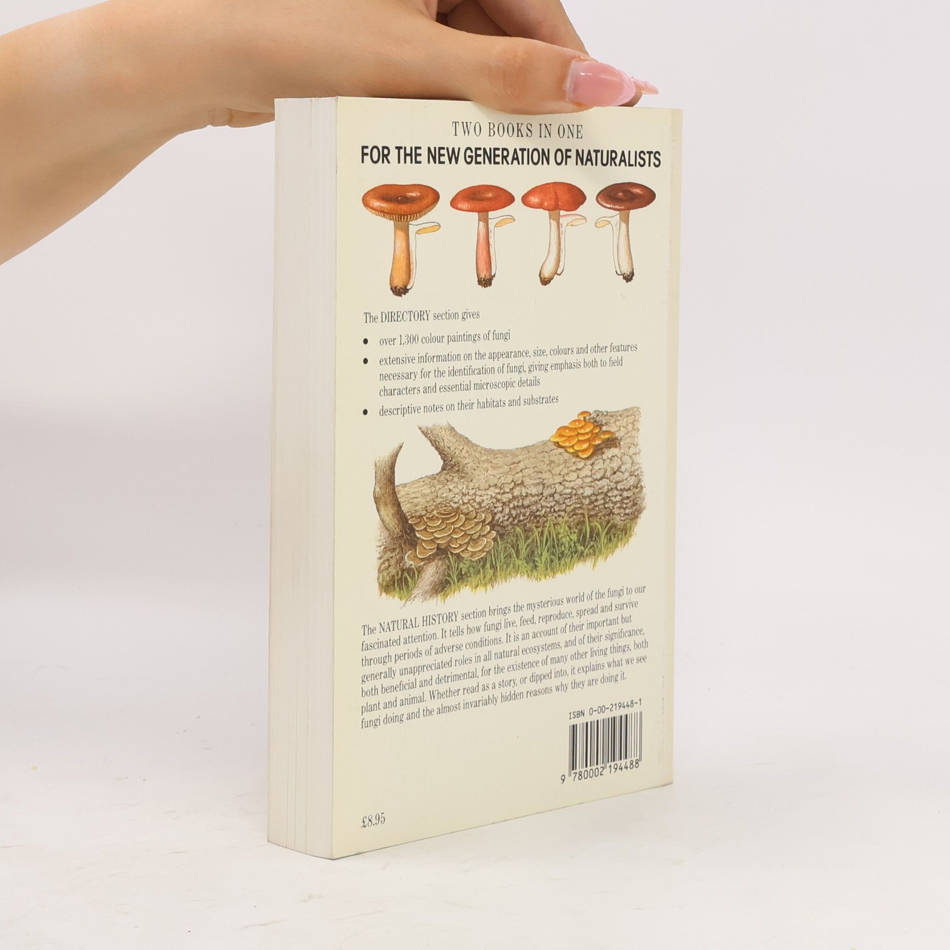 Stefan Buczacki Collins New Generation Guide to the Fungi of Britain and Europe