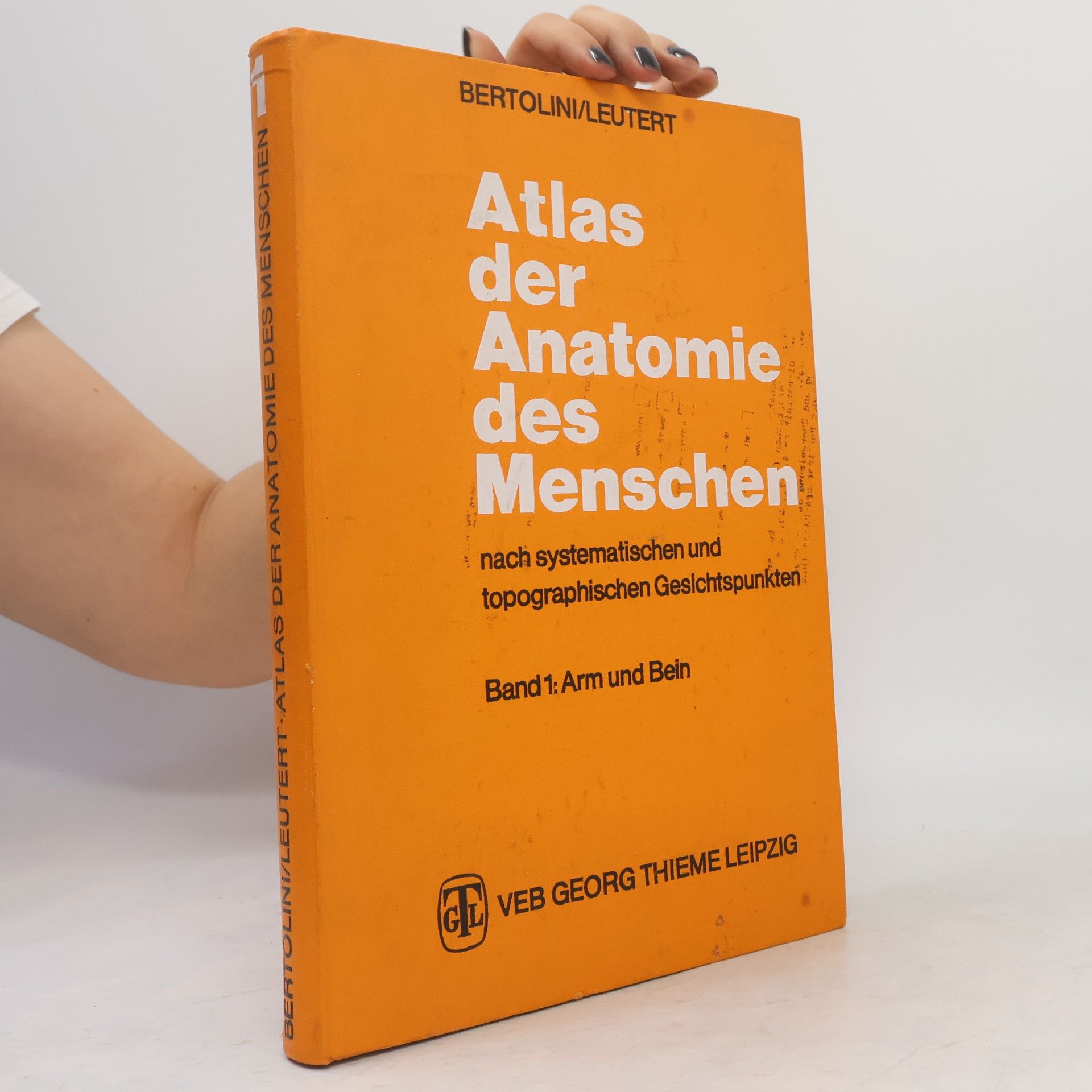 Rolf Bertolini Atlas der Anatomie des Menschen