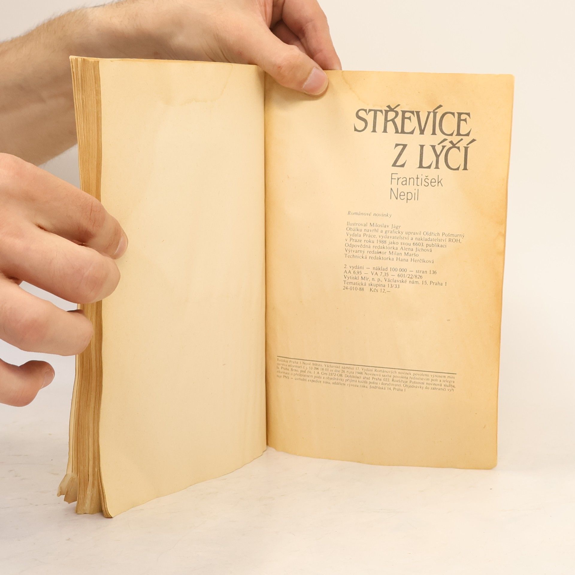 František Nepil Střevíce z lýčí