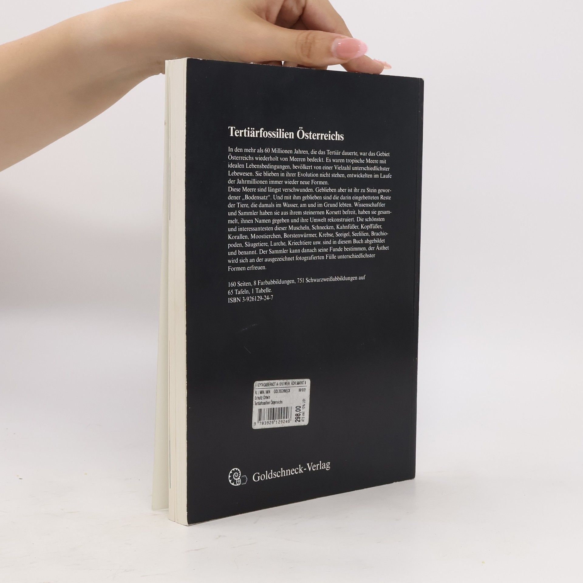 Ortwin Schultz Tertiärfossilien Österreichs