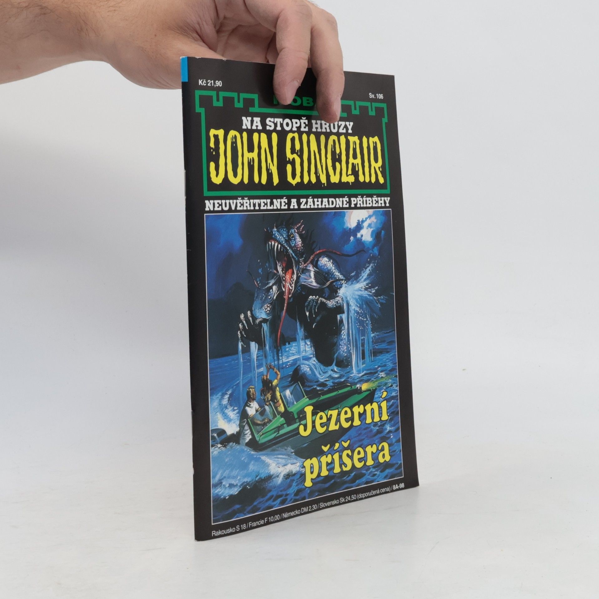 Alena Smolíková Na stopě hrůzy: John Sinclair - 106: Jezerní příšera