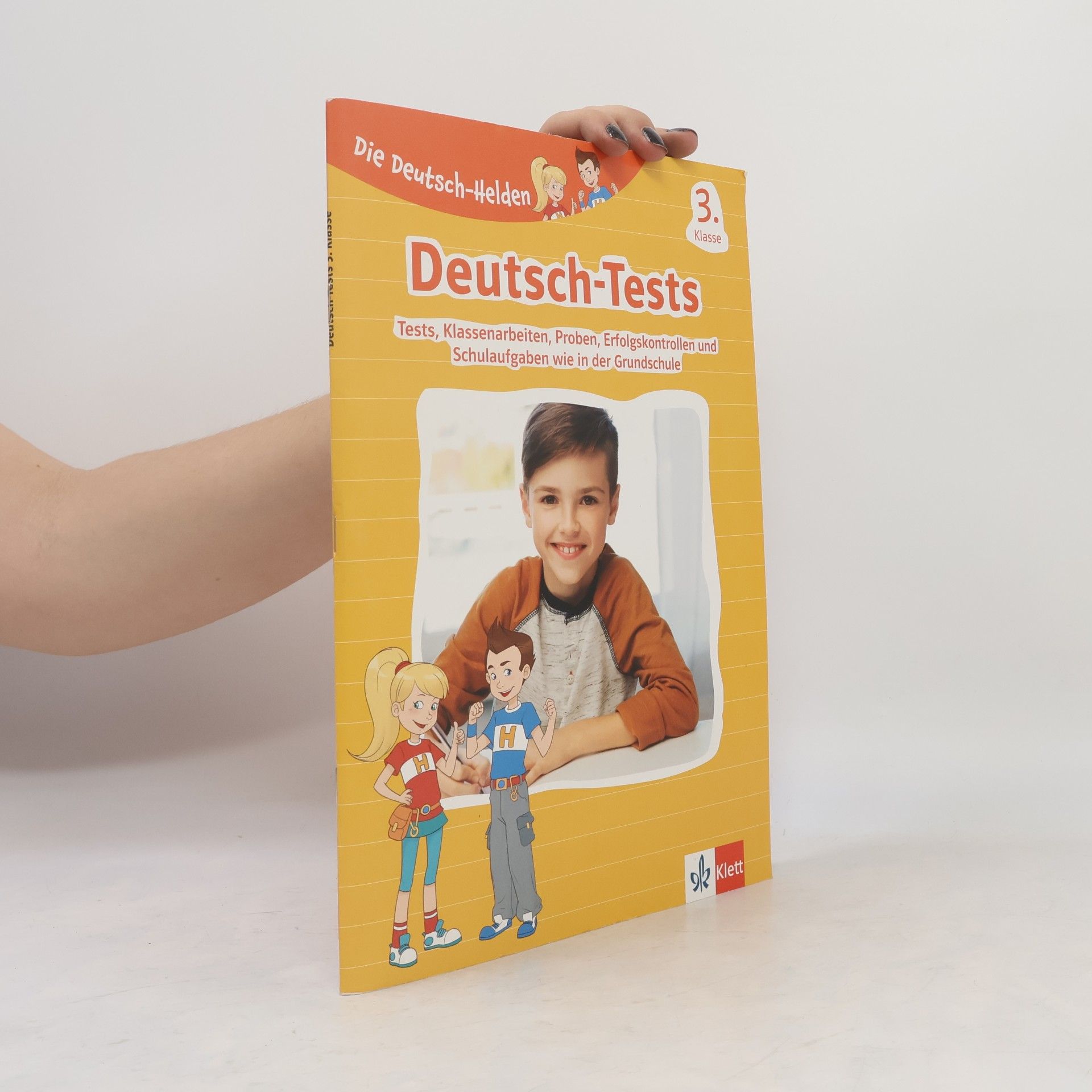 Klett Lerntraining Die Deutsch-Helden: Deutsch-Tests 3. Klasse