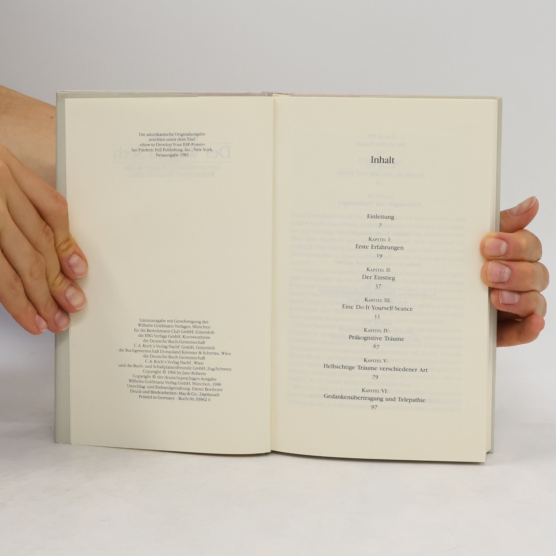 Jane Roberts Der Weg zu Seth