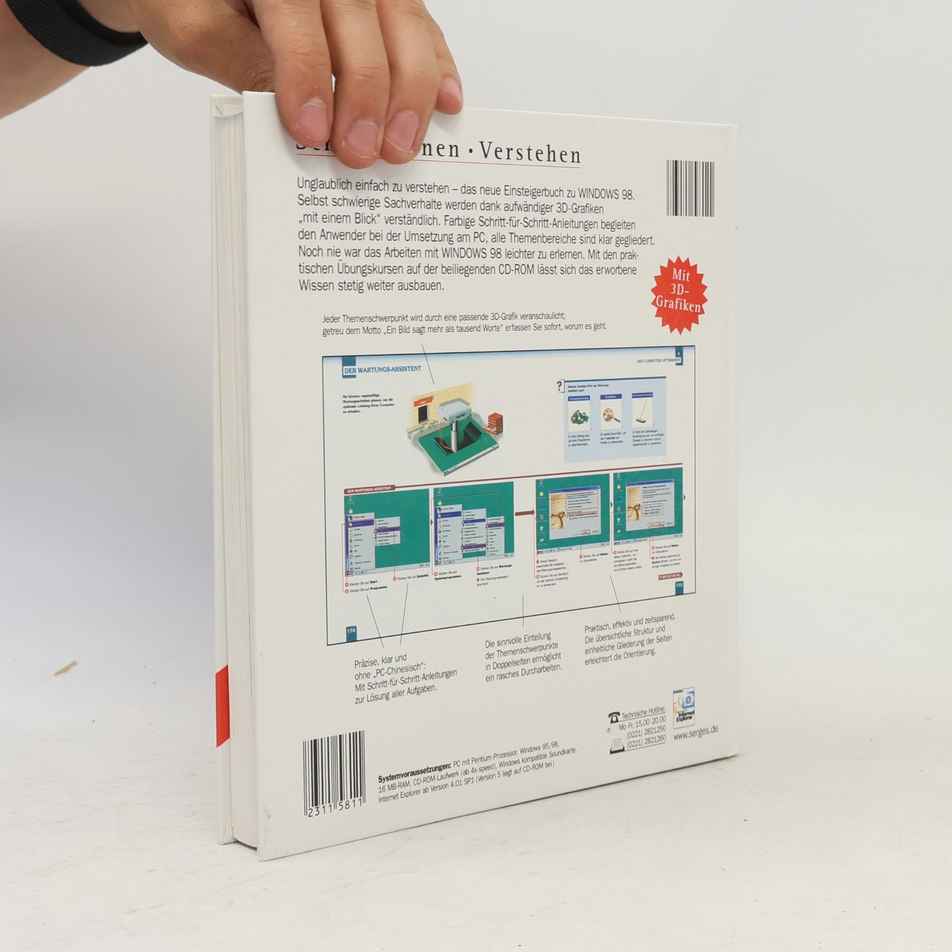 Kolektiv autorů Windows 98. Das neue Einsteigerbuch. Schritt für Schritt im Bild