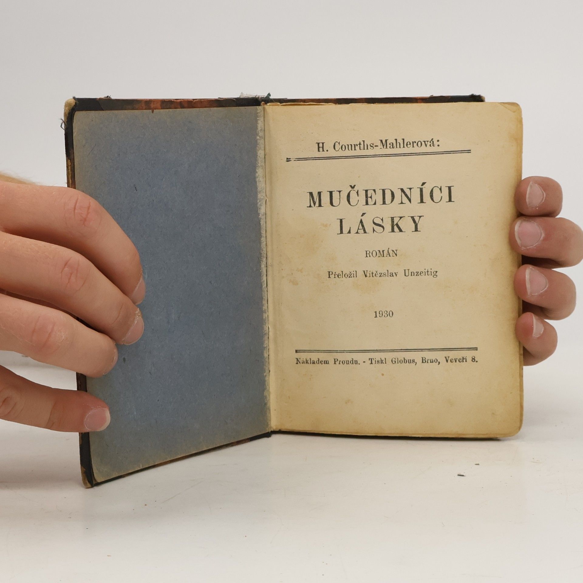 Hedwiga Courthsová-Mahlerová Mučedníci lásky