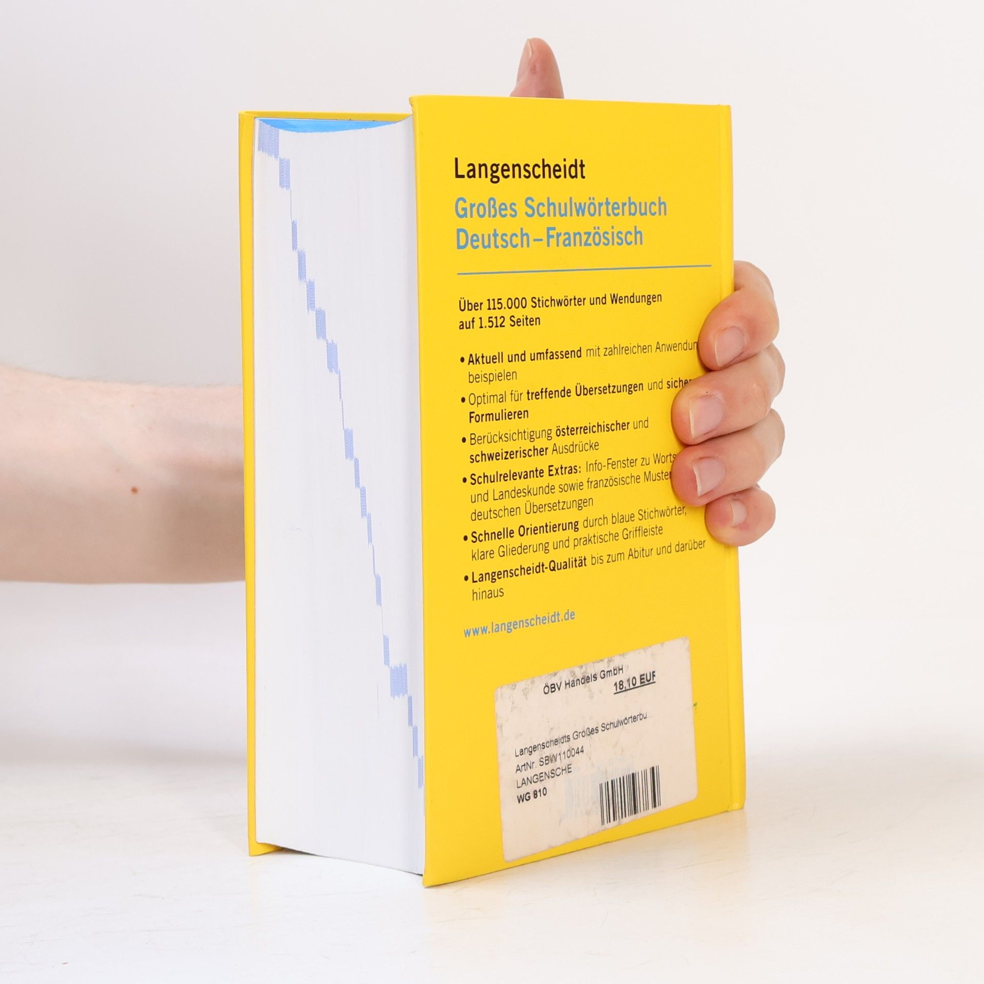 Barbara Epple Langenscheidts großes Schulwörterbuch Deutsch-Französisch