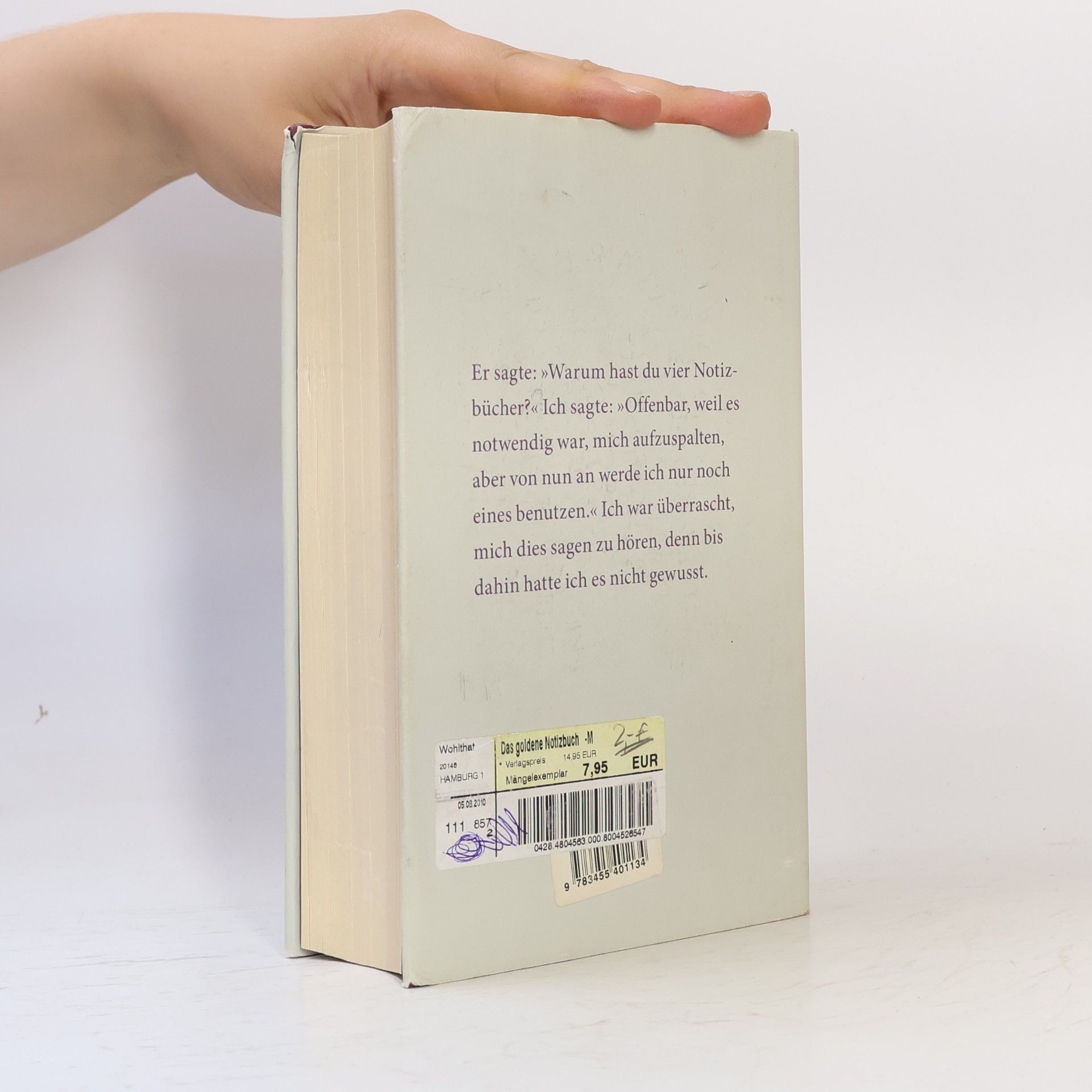 Doris May Lessing Das goldene Notizbuch
