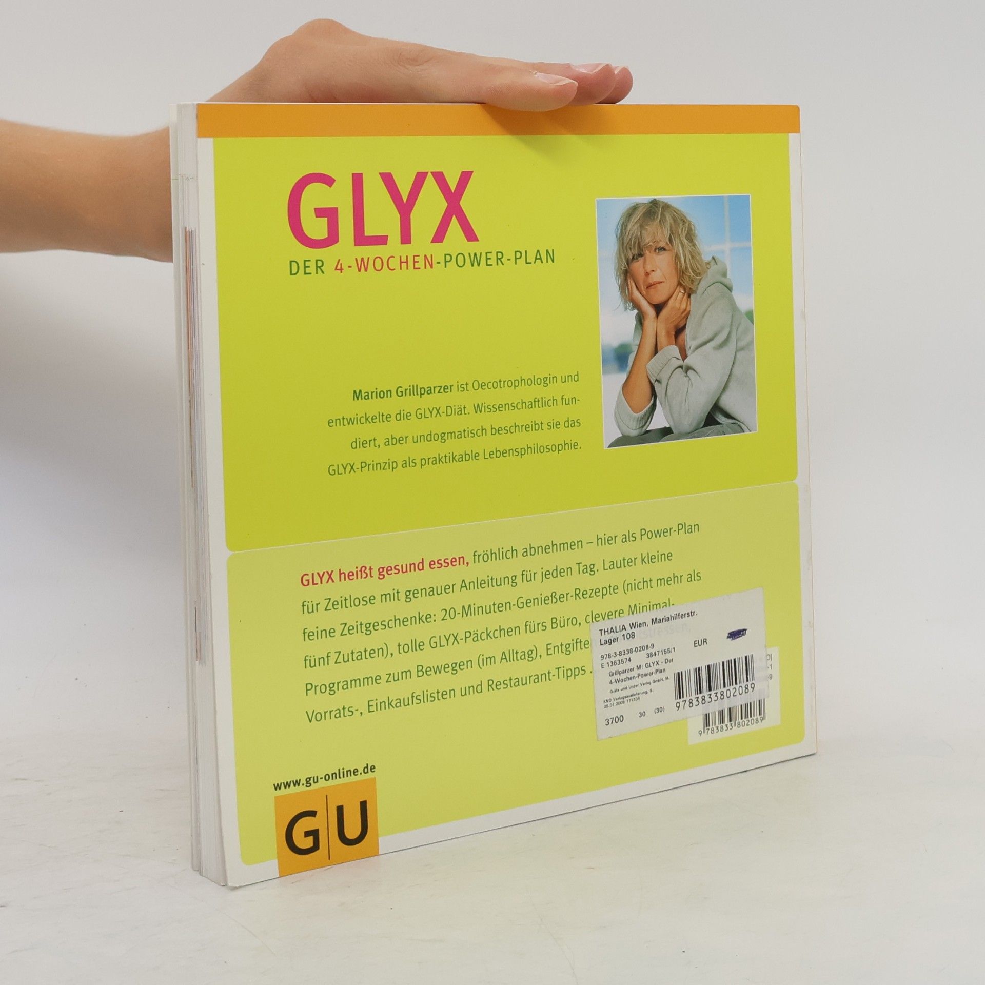 Marion Grillparzer GLYX - der 4-Wochen-Power-Plan