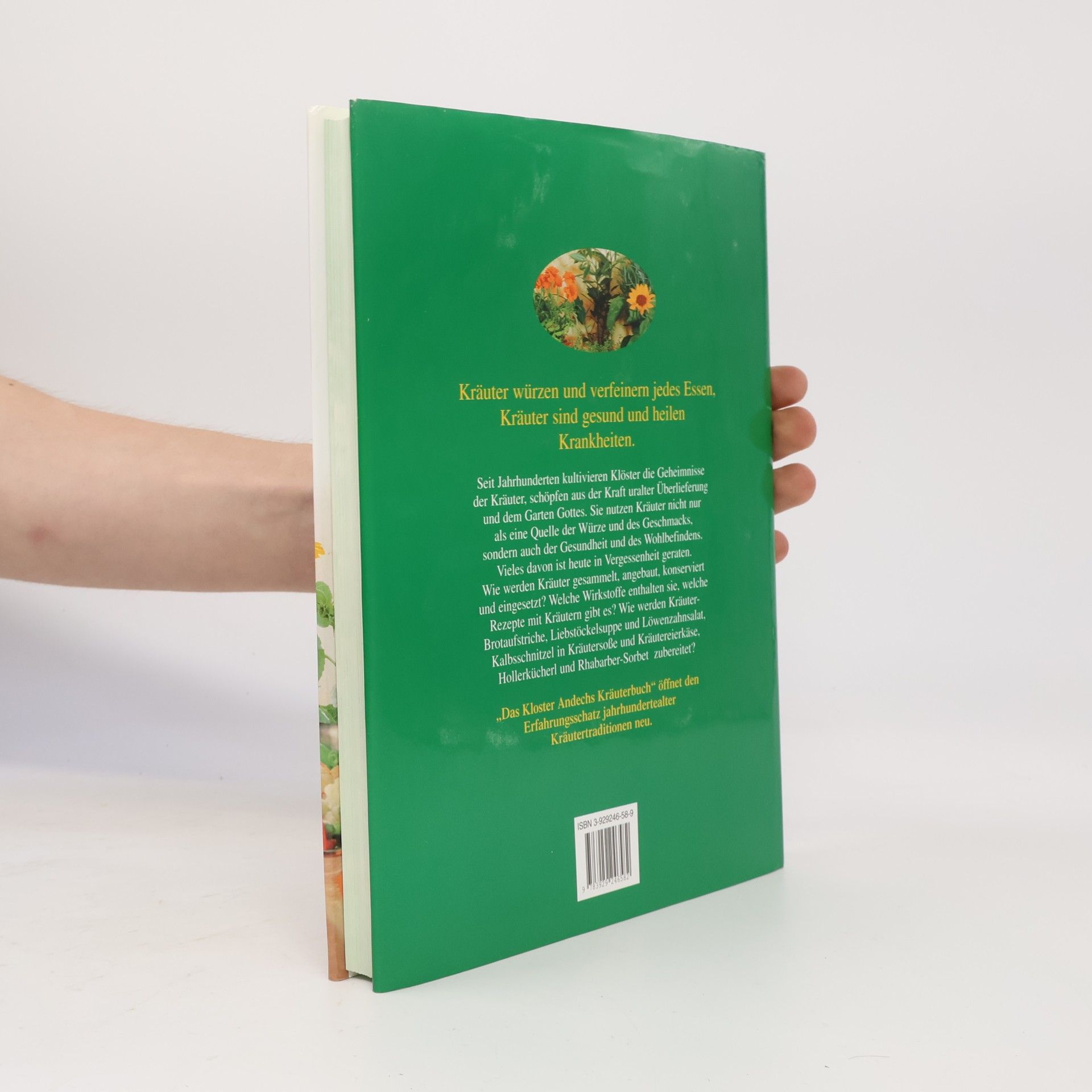 Anselm Bilgri Das Kloster-Andechs-Kräuterbuch