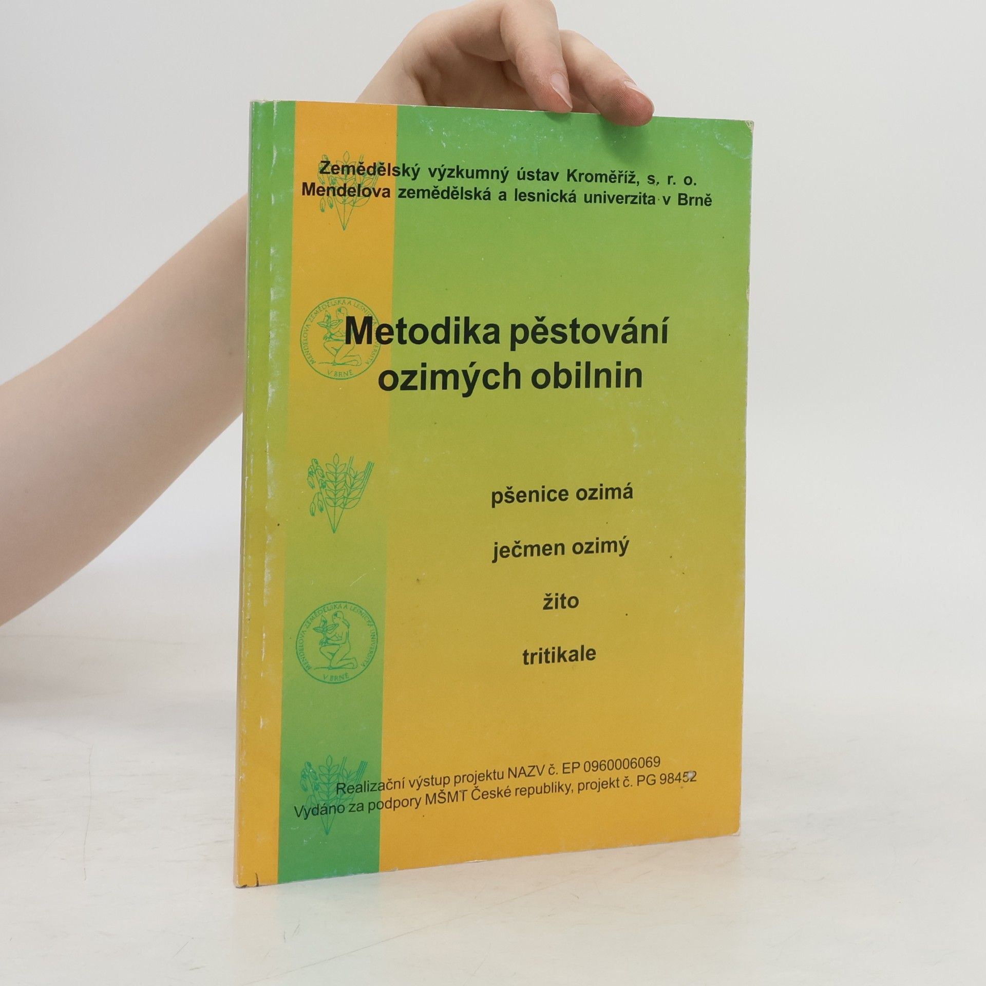Metodika pěstování ozimých obilnin