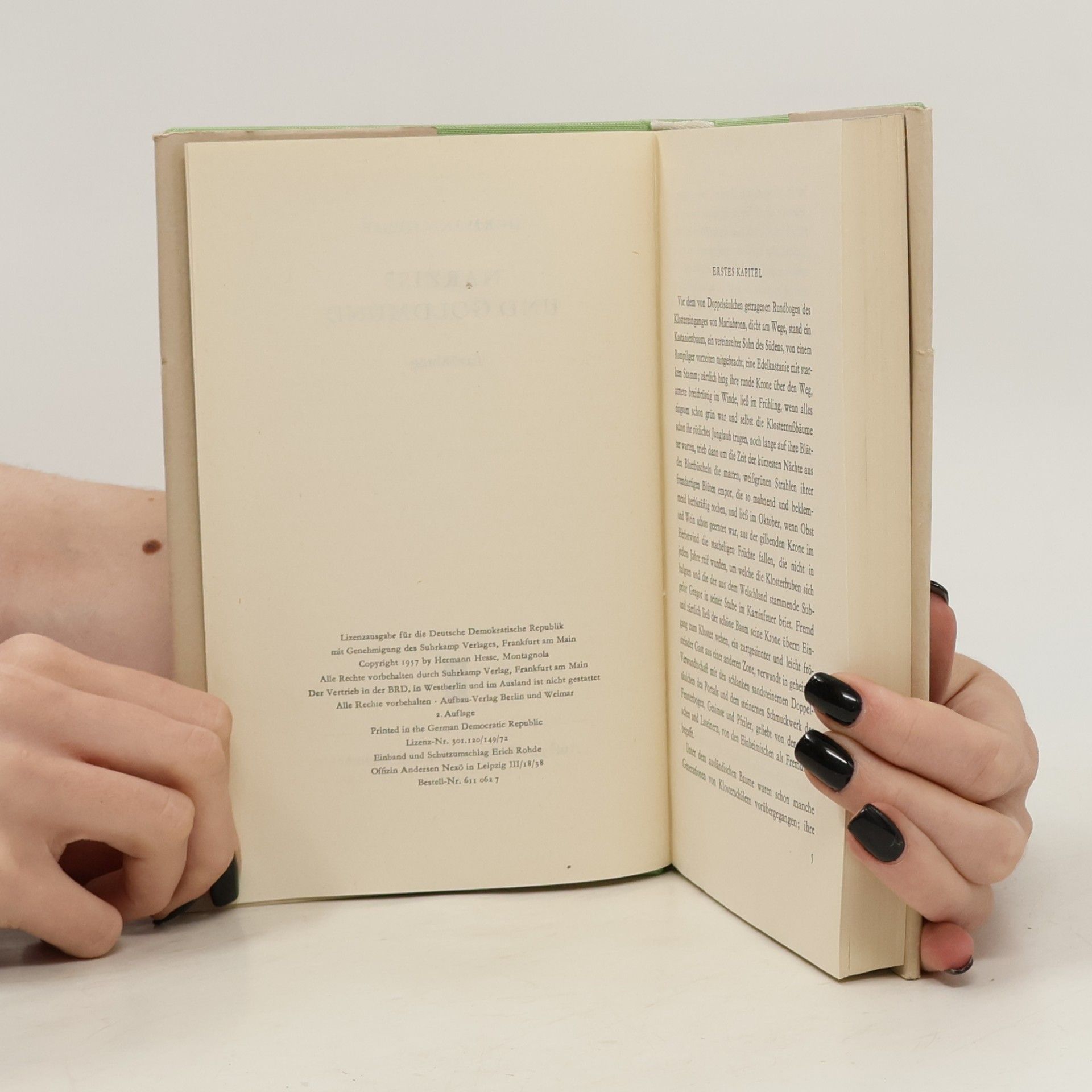 Hermann Hesse Narziss und Goldmund
