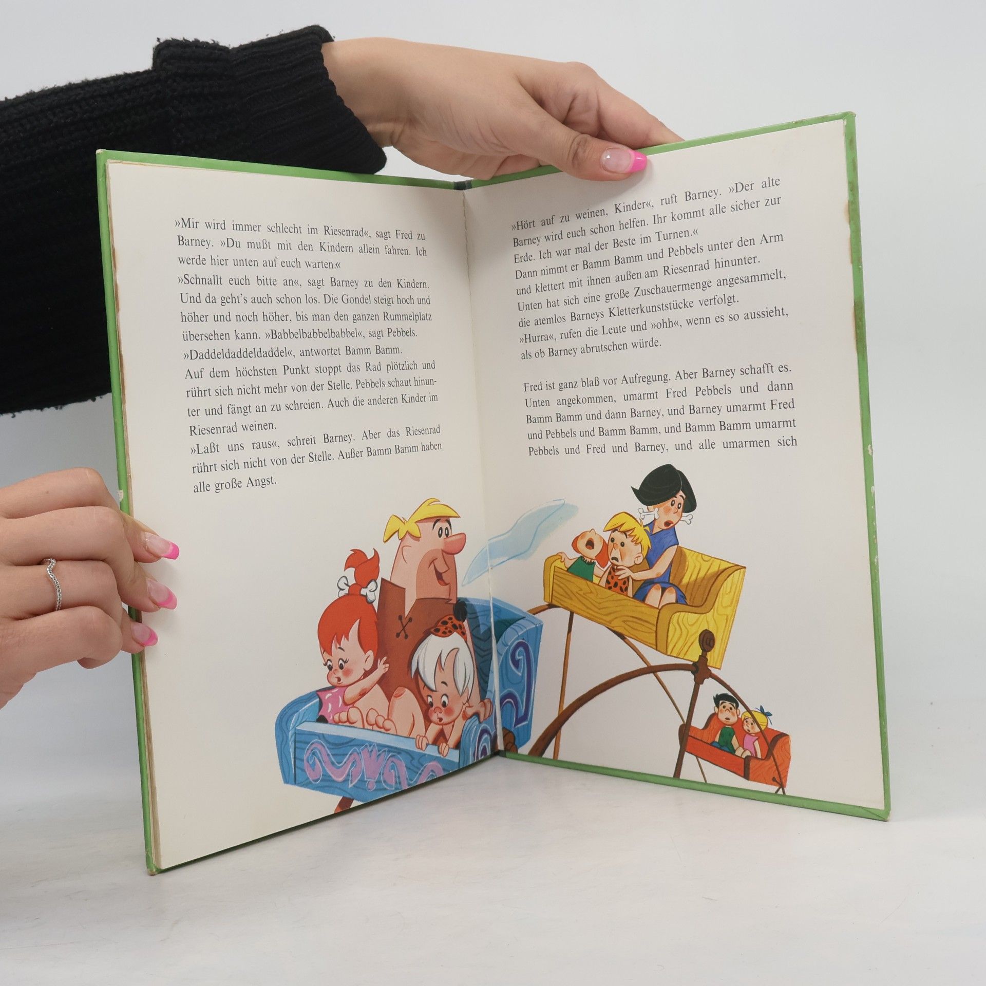 Hanna Barbera Die Kinder der Familie Feuerstein Pebbels und die Haustiere Bamm Bamm, das Superbaby
