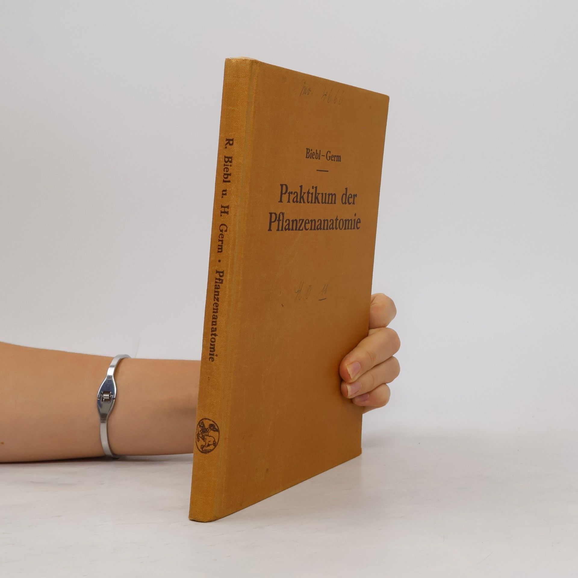 Hermann Germ Praktikum der Pflanzenanatomie