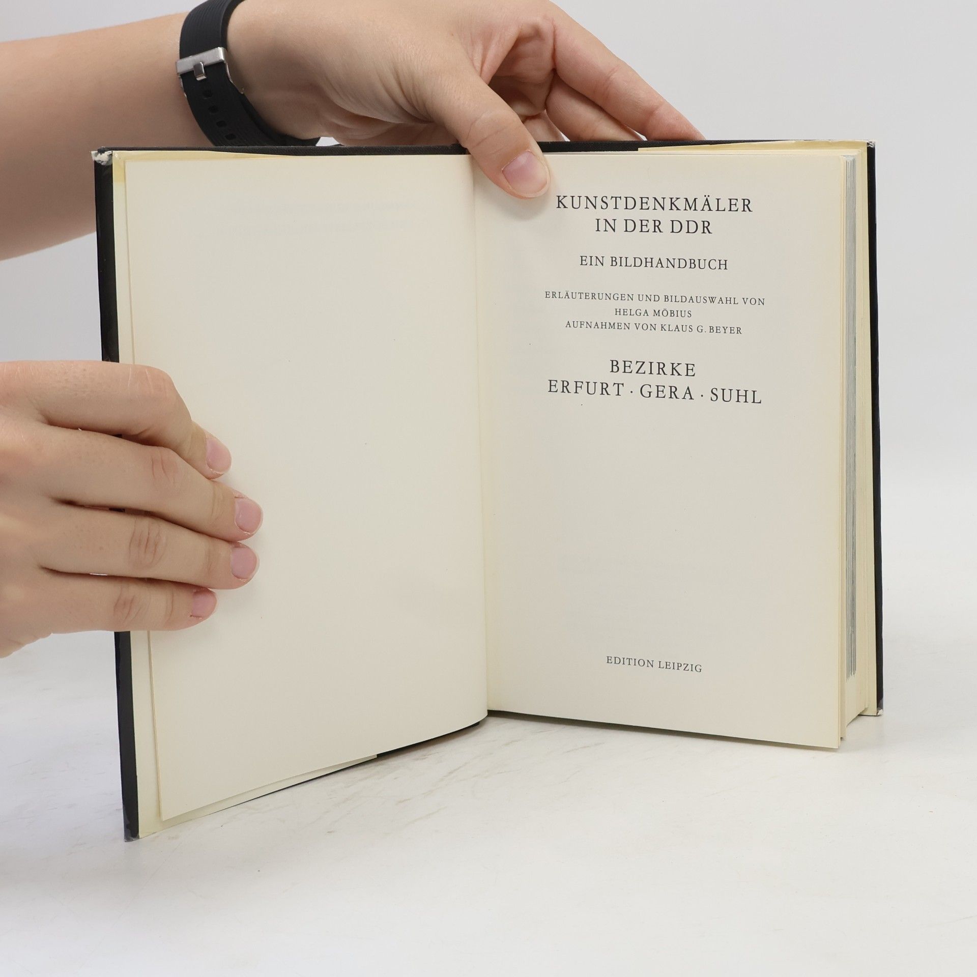 Helga Möbius Kunstdenkmäler in der DDR
